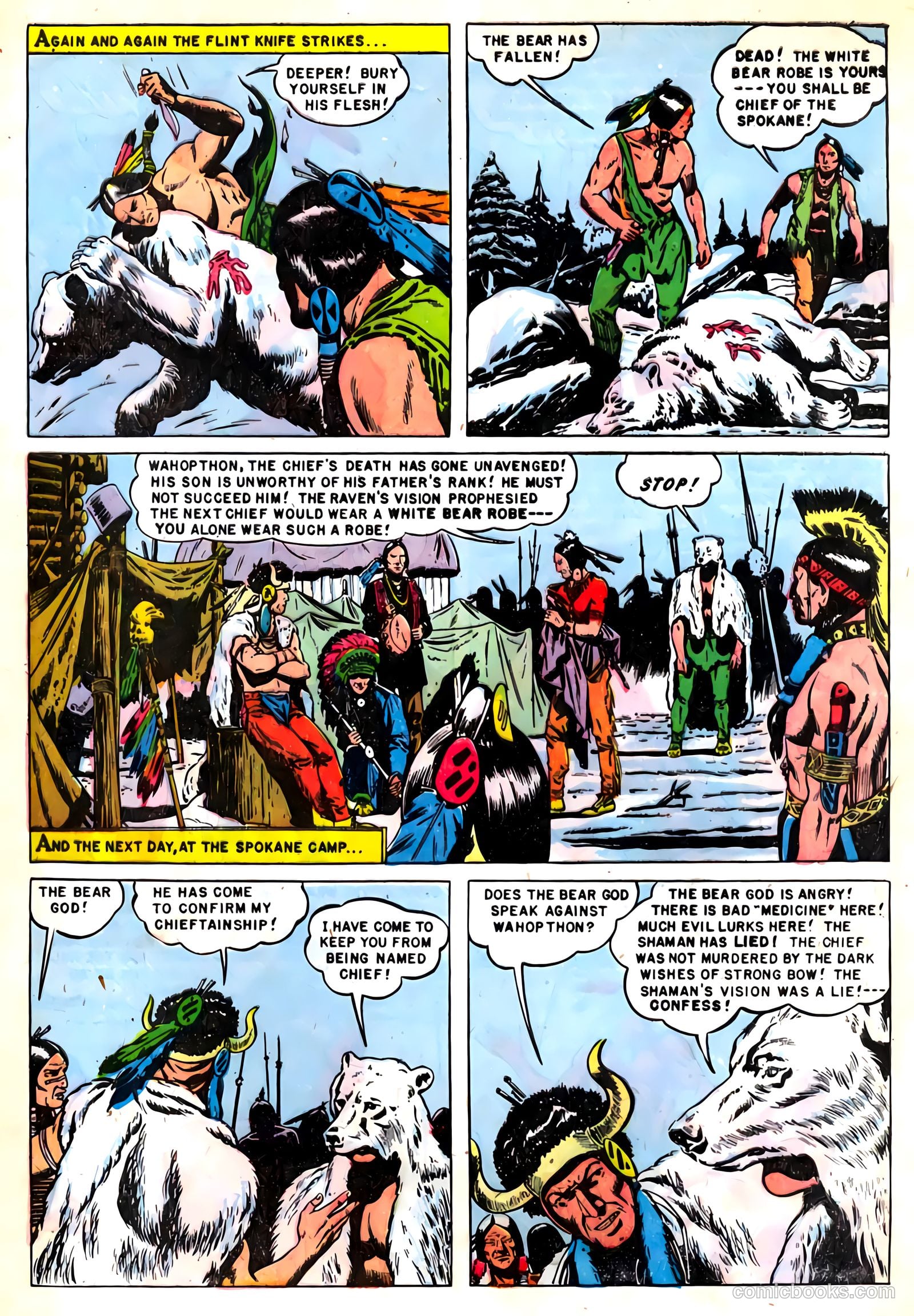 Indian Chief #4 (1951) — page 33 of 36