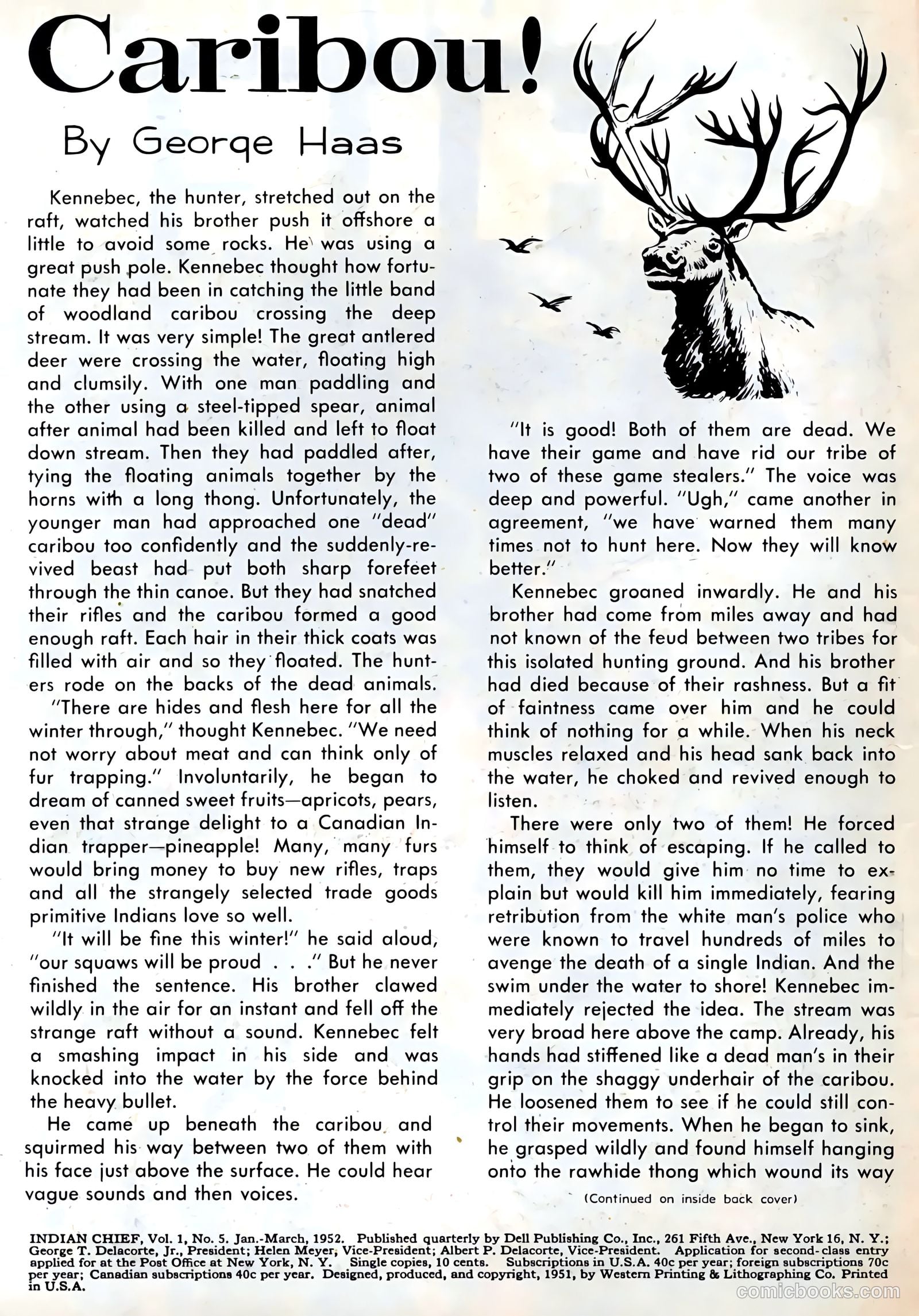 Indian Chief #5 (1952) — page 2 of 37