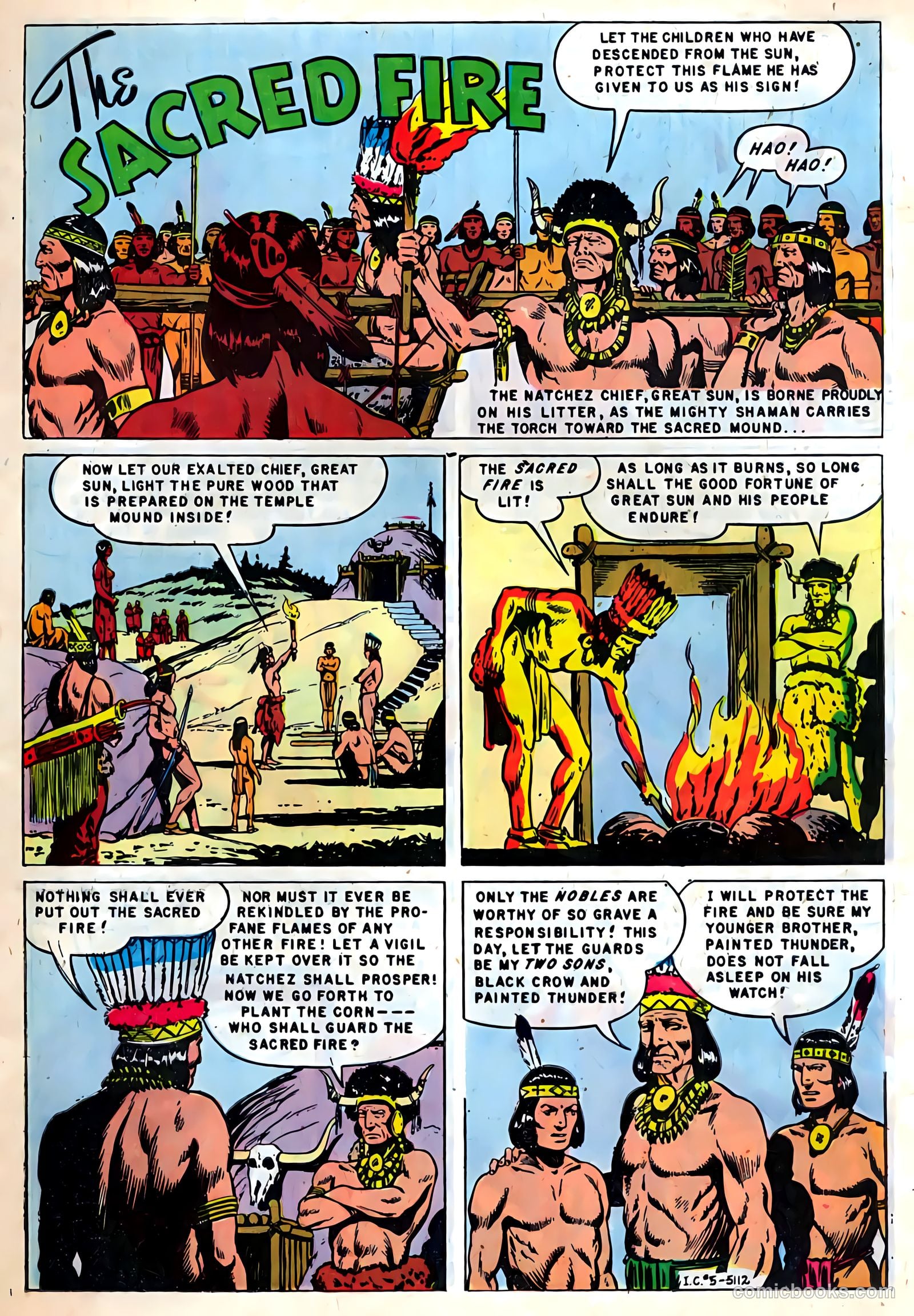 Indian Chief #5 (1952) — page 3 of 37