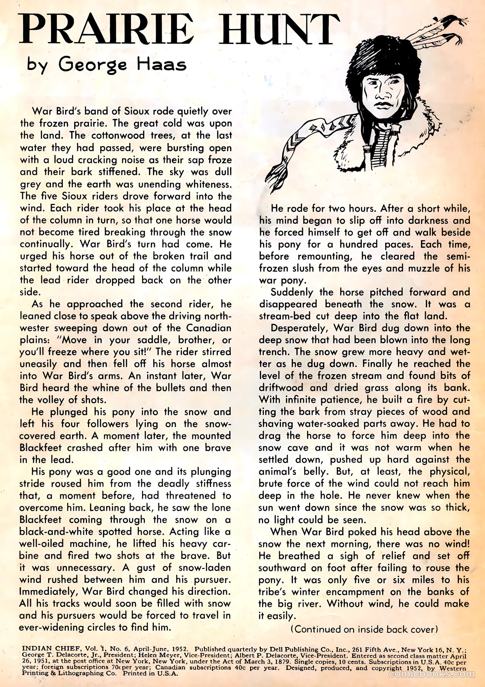 Indian Chief #6 (1952) — page 2 of 36