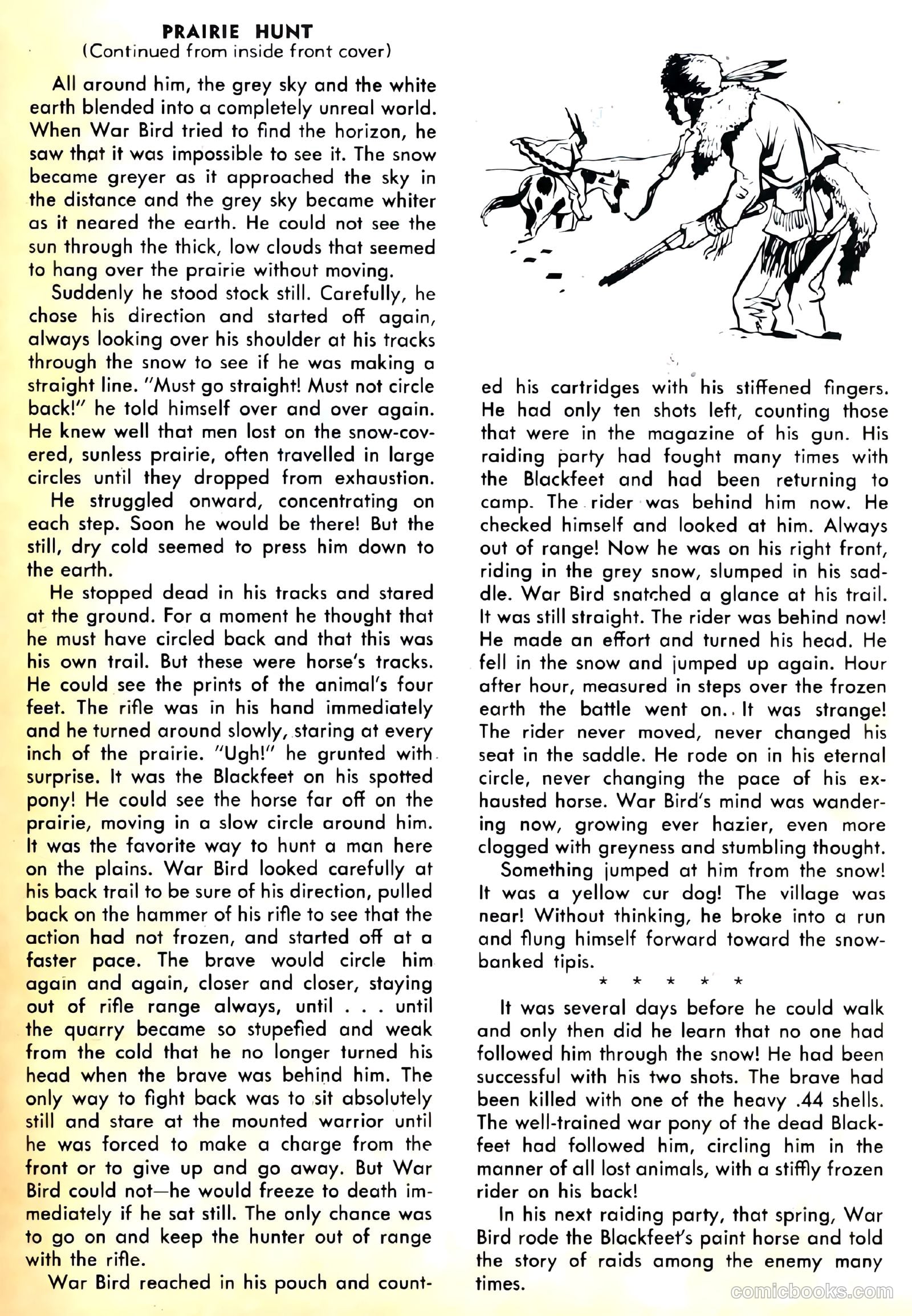 Indian Chief #6 (1952) — page 35 of 36