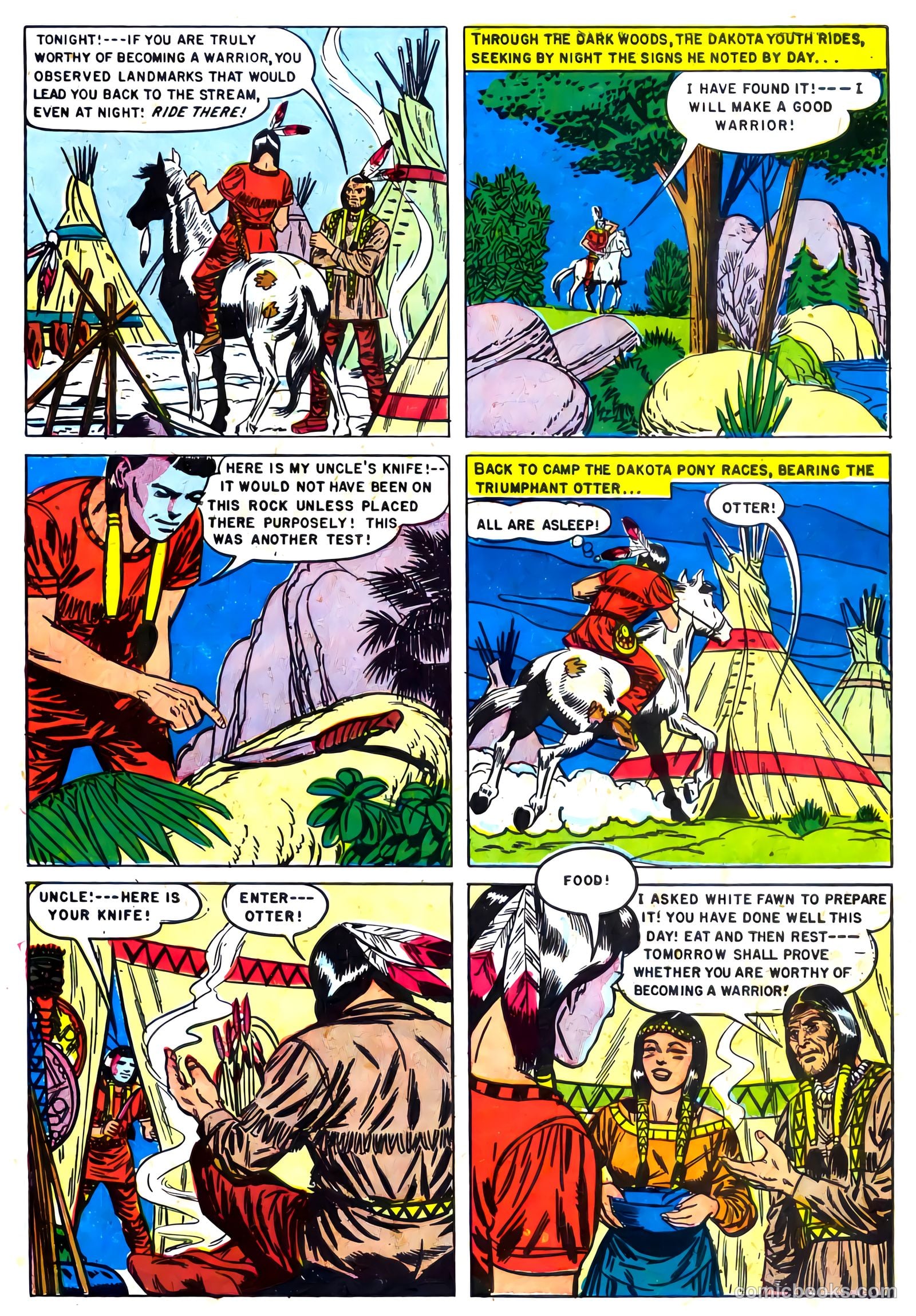 Indian Chief #7 (1952) — page 7 of 36