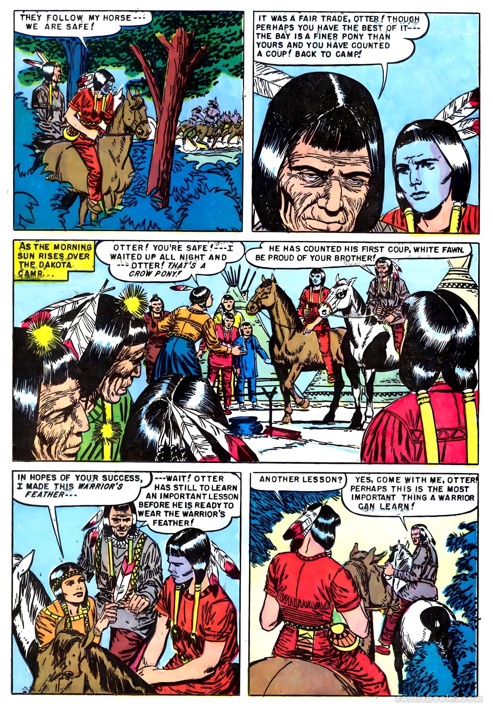 Indian Chief #7 (1952) — page 16 of 36