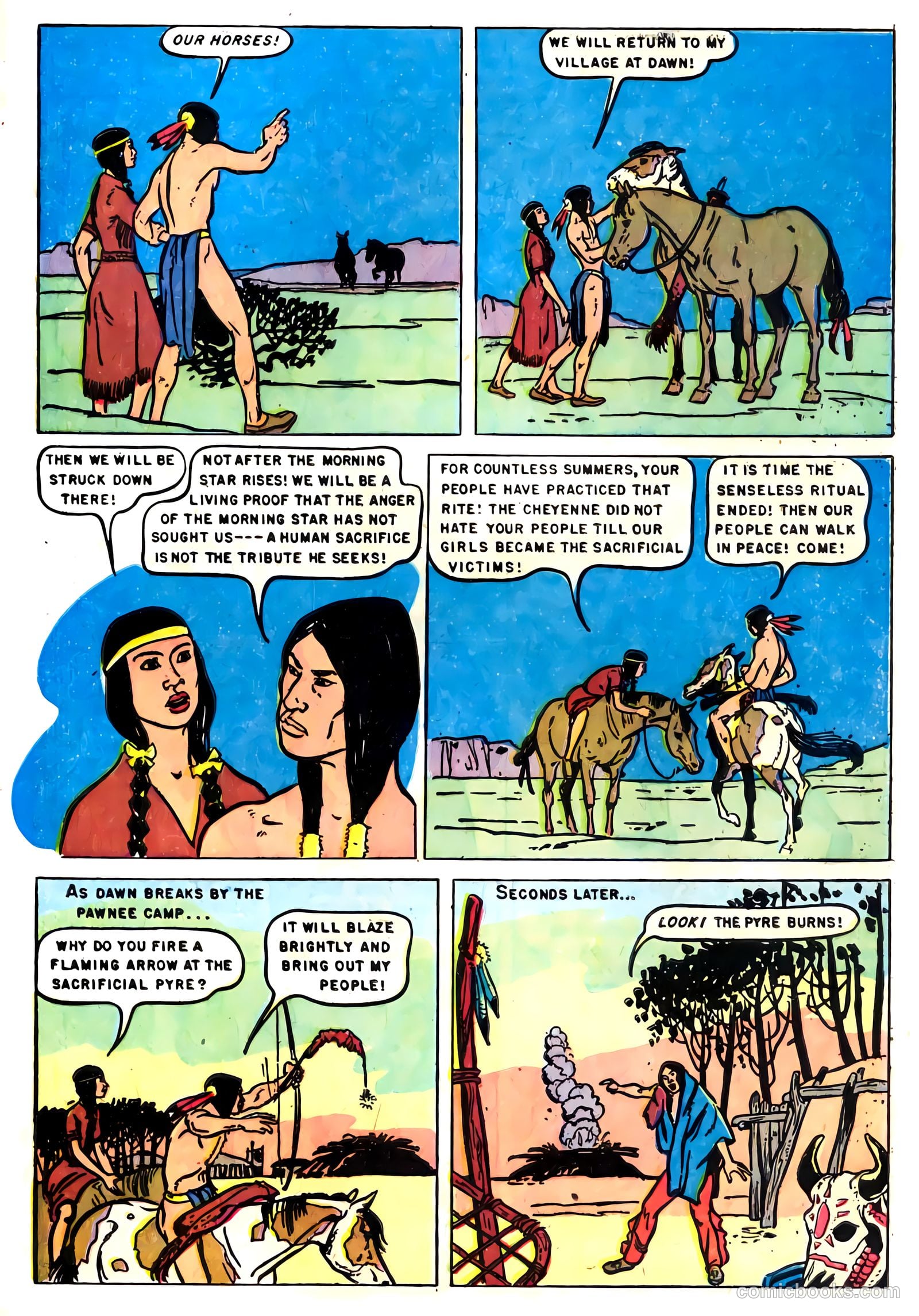 Indian Chief #7 (1952) — page 33 of 36