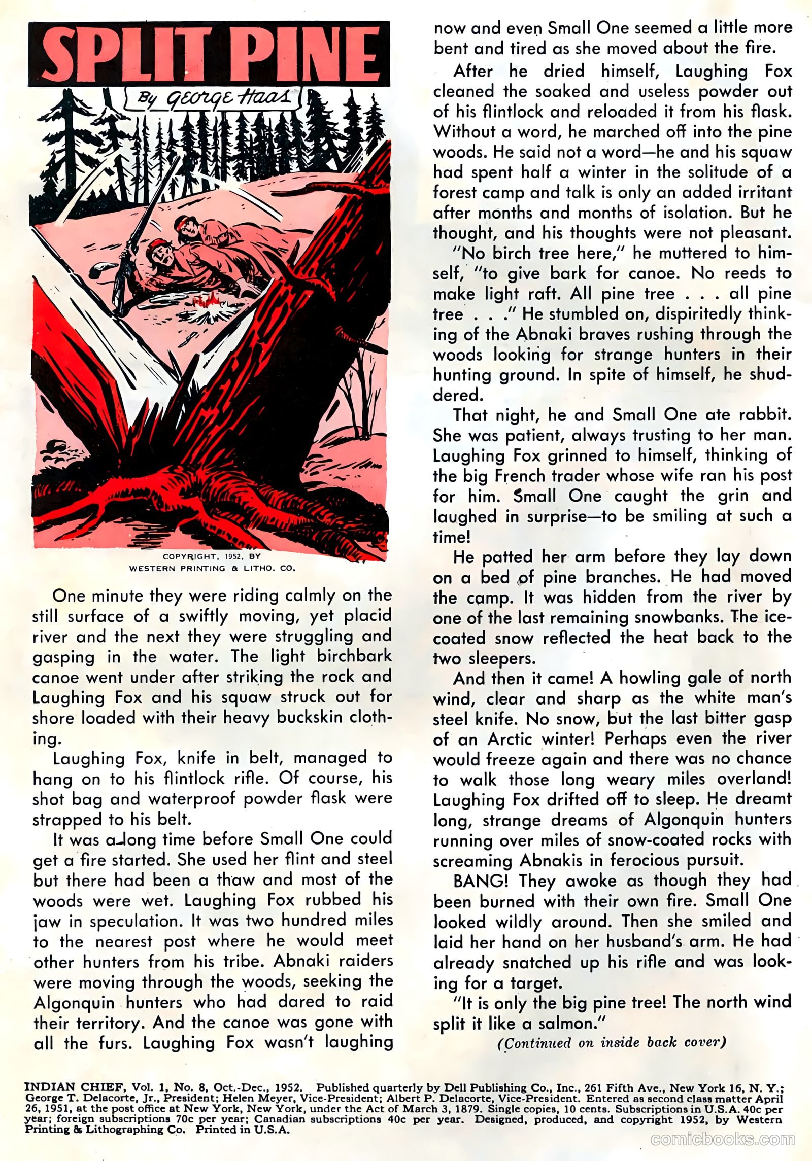 Indian Chief #8 (1952) — page 2 of 36