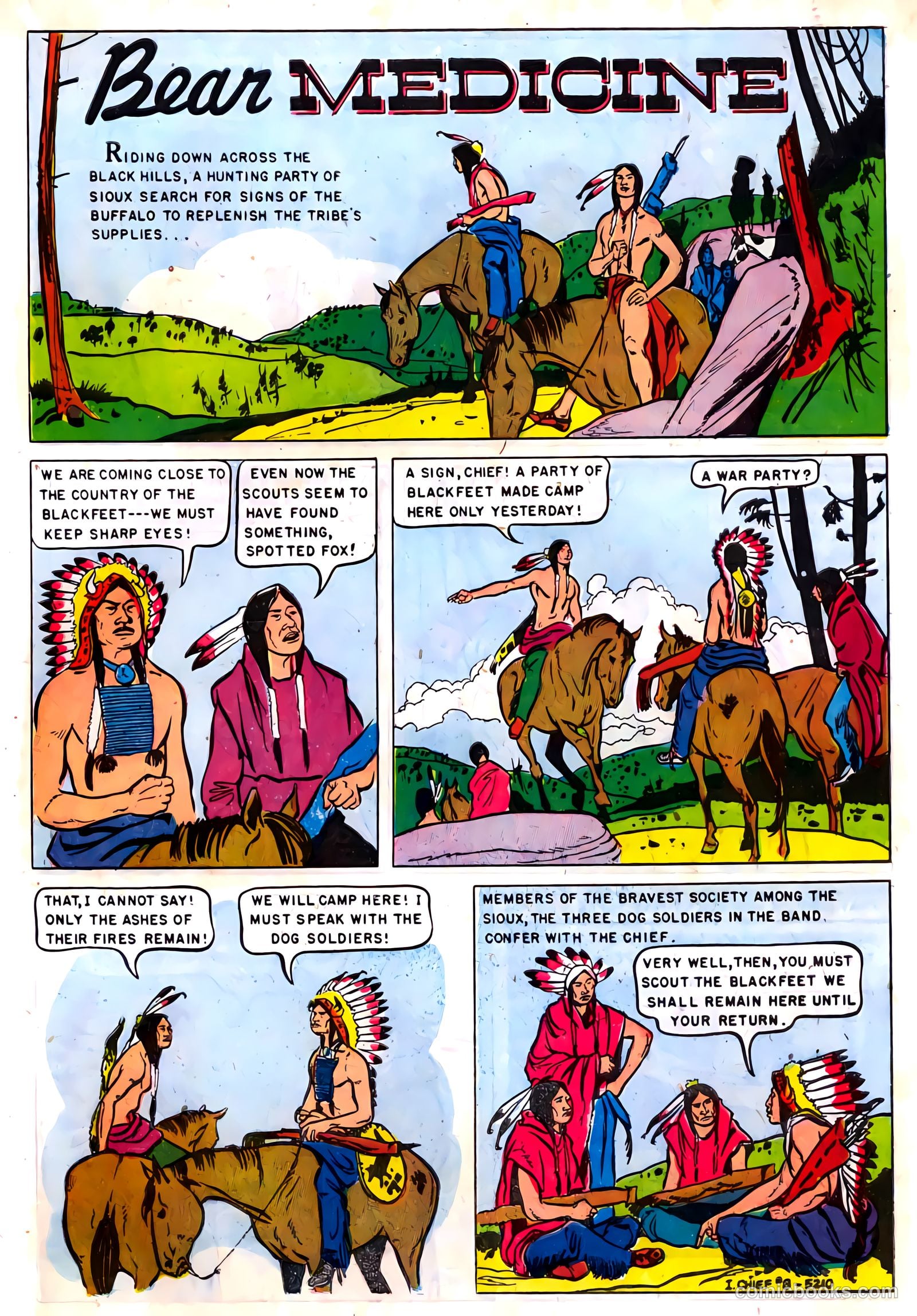 Indian Chief #8 (1952) — page 3 of 36