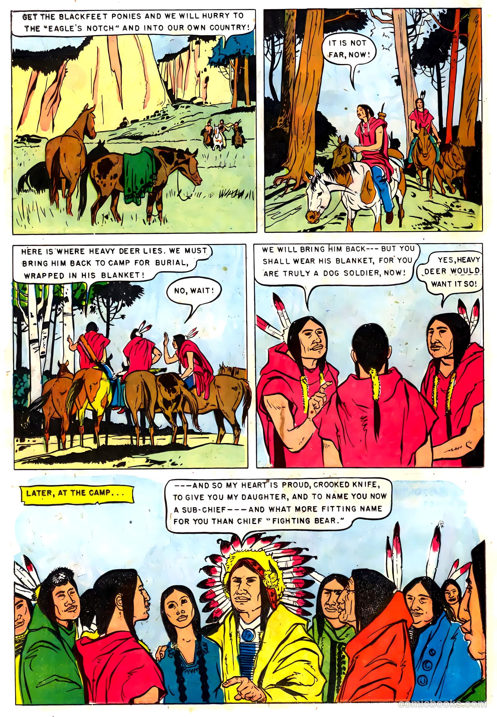 Indian Chief #8 (1952) — page 18 of 36