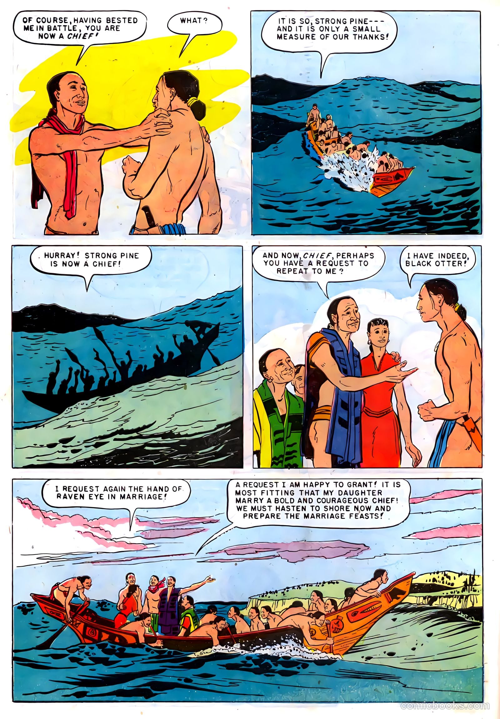 Indian Chief #8 (1952) — page 34 of 36