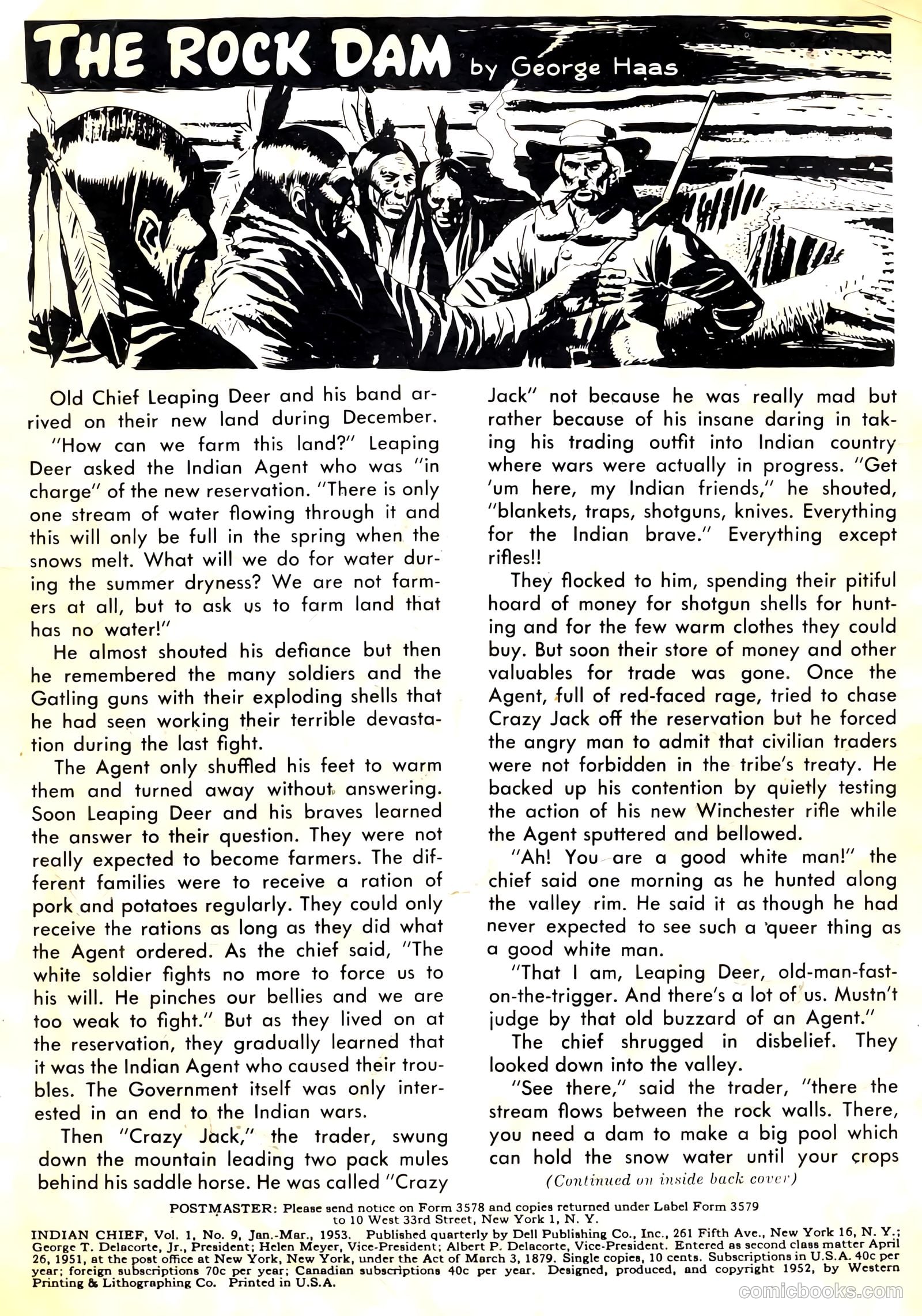 Indian Chief #9 (1953) — page 2 of 36