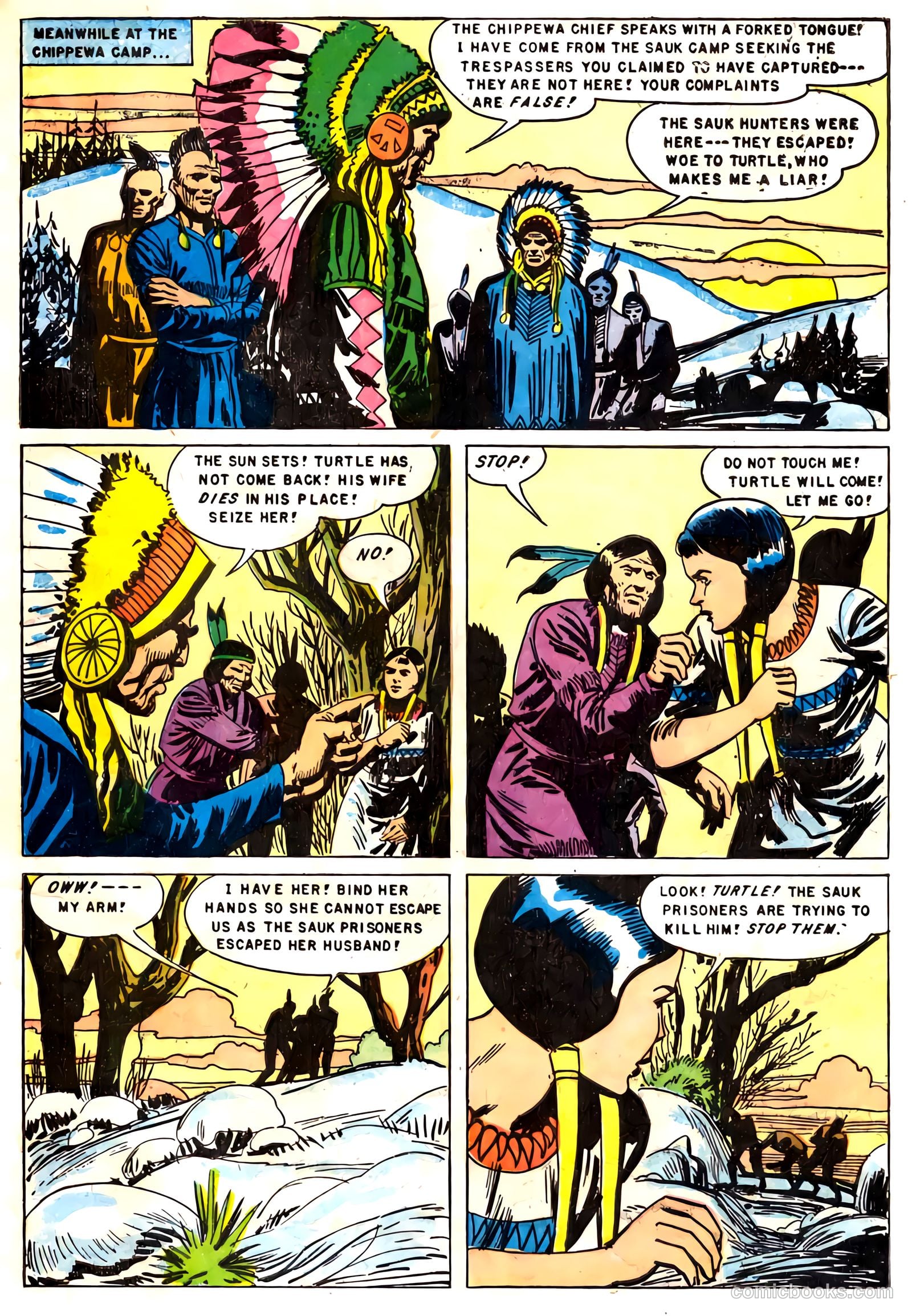 Indian Chief #9 (1953) — page 33 of 36