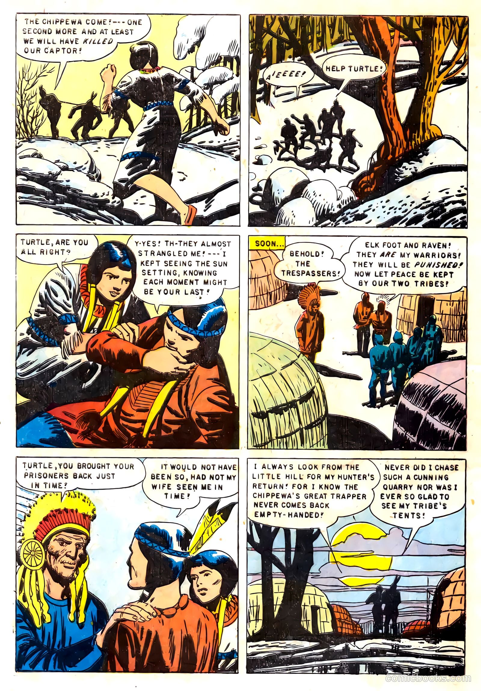 Indian Chief #9 (1953) — page 34 of 36
