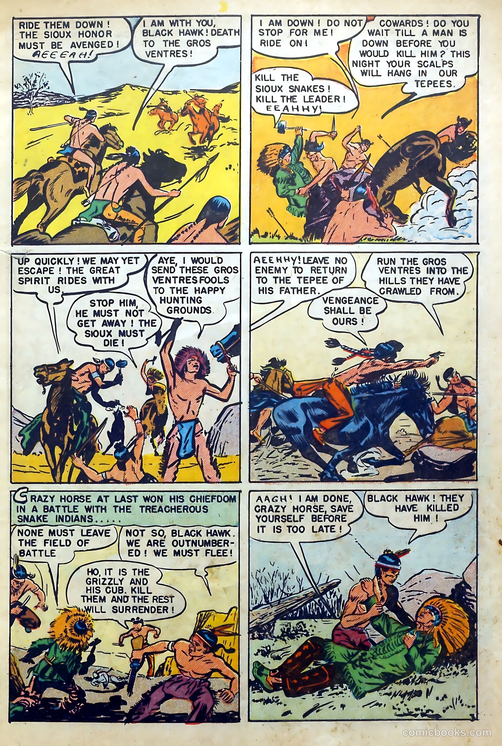 Indian Fighter #1 (1950) — page 5 of 36