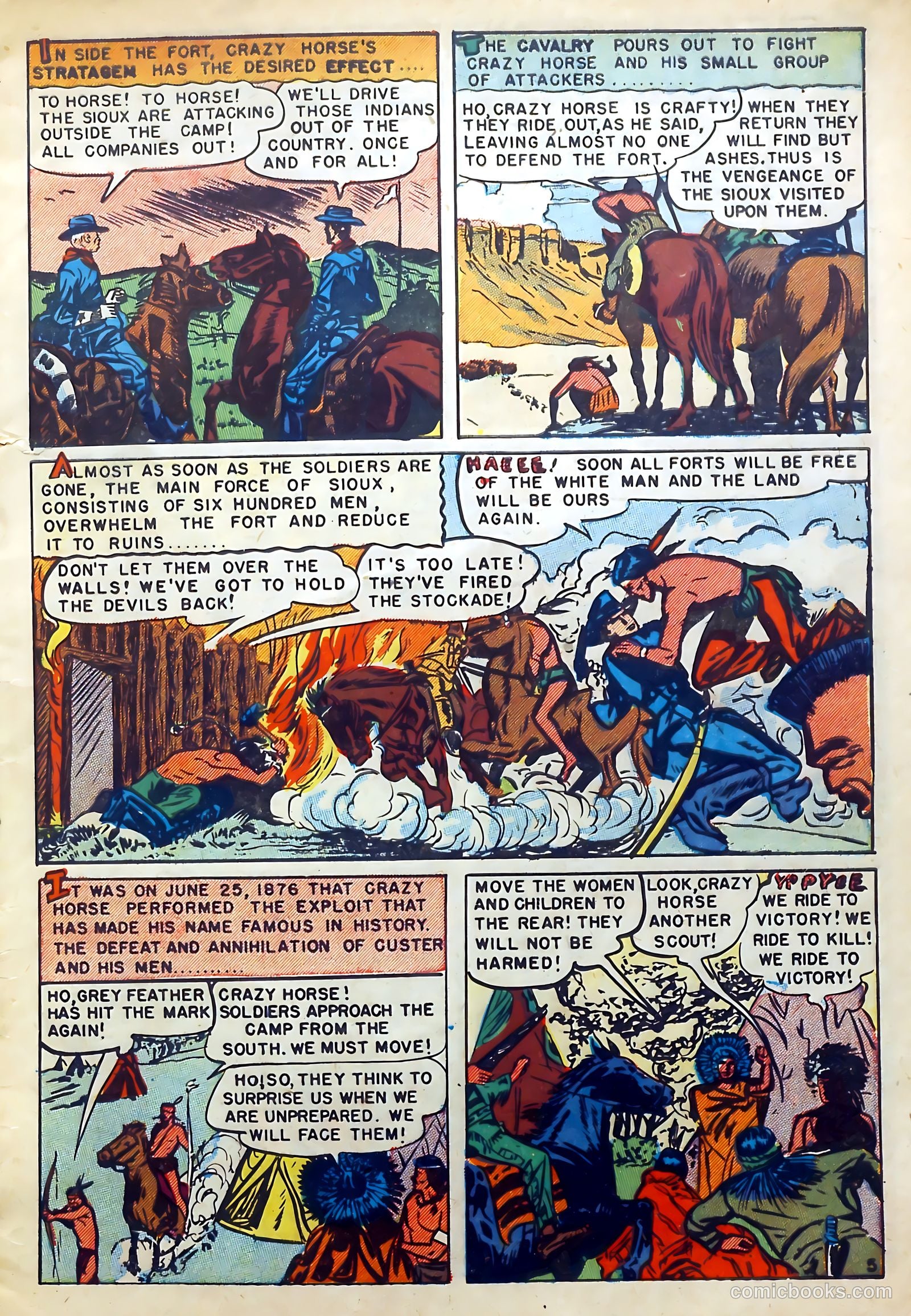 Indian Fighter #1 (1950) — page 7 of 36