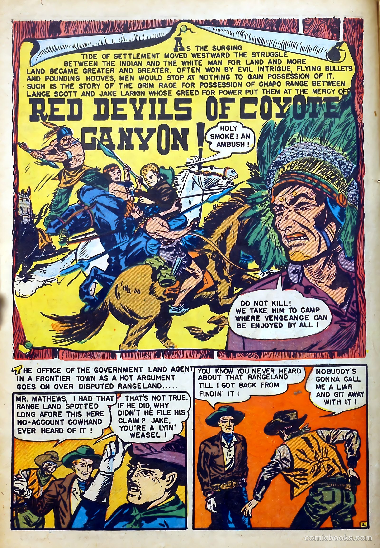 Indian Fighter #1 (1950) — page 10 of 36