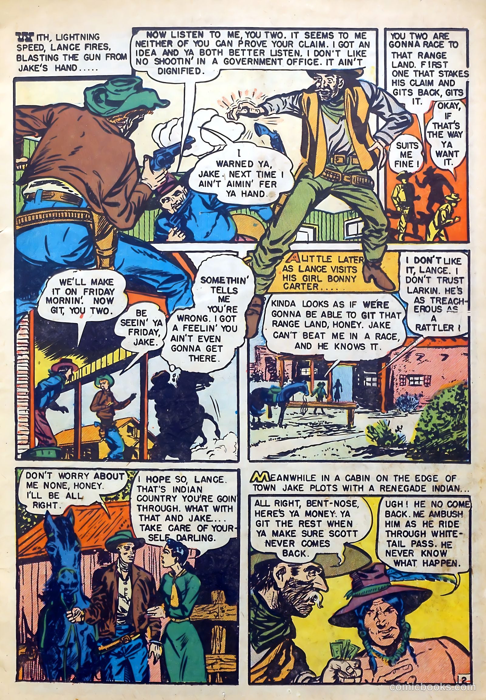 Indian Fighter #1 (1950) — page 11 of 36