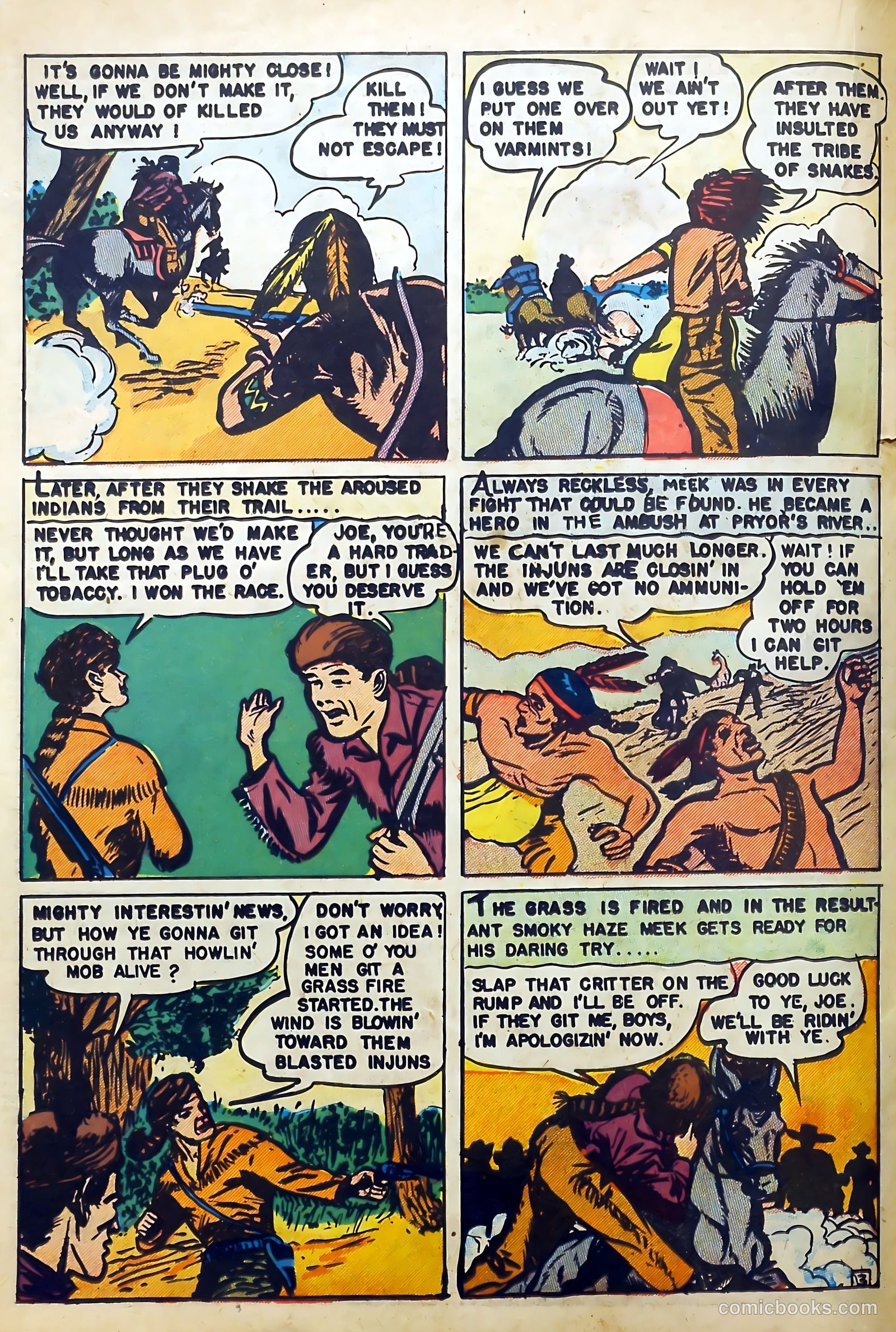 Indian Fighter #1 (1950) — page 22 of 36