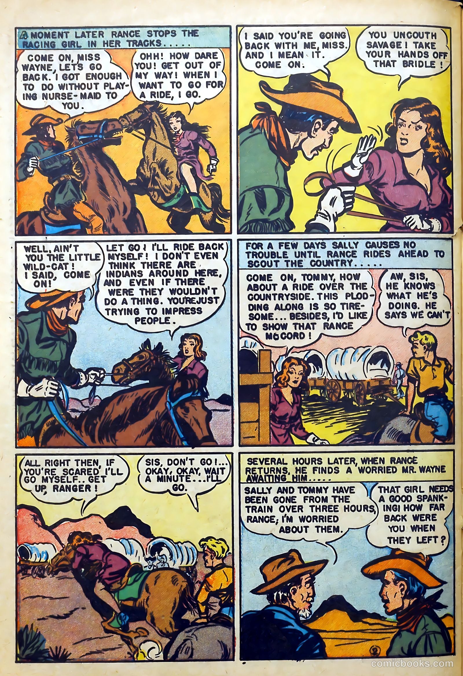 Indian Fighter #1 (1950) — page 28 of 36