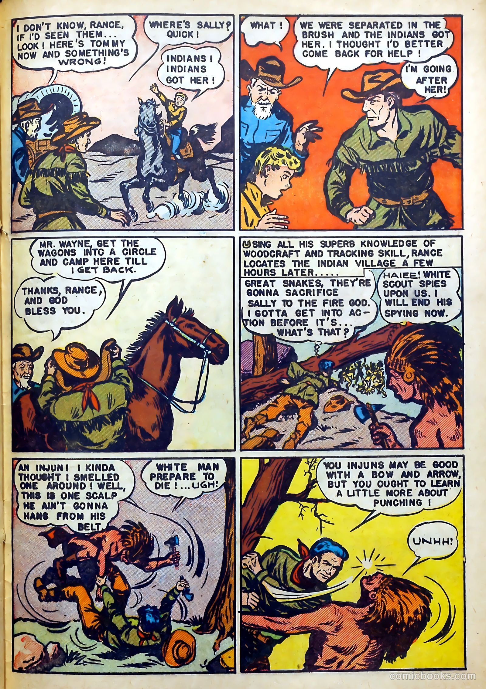 Indian Fighter #1 (1950) — page 29 of 36