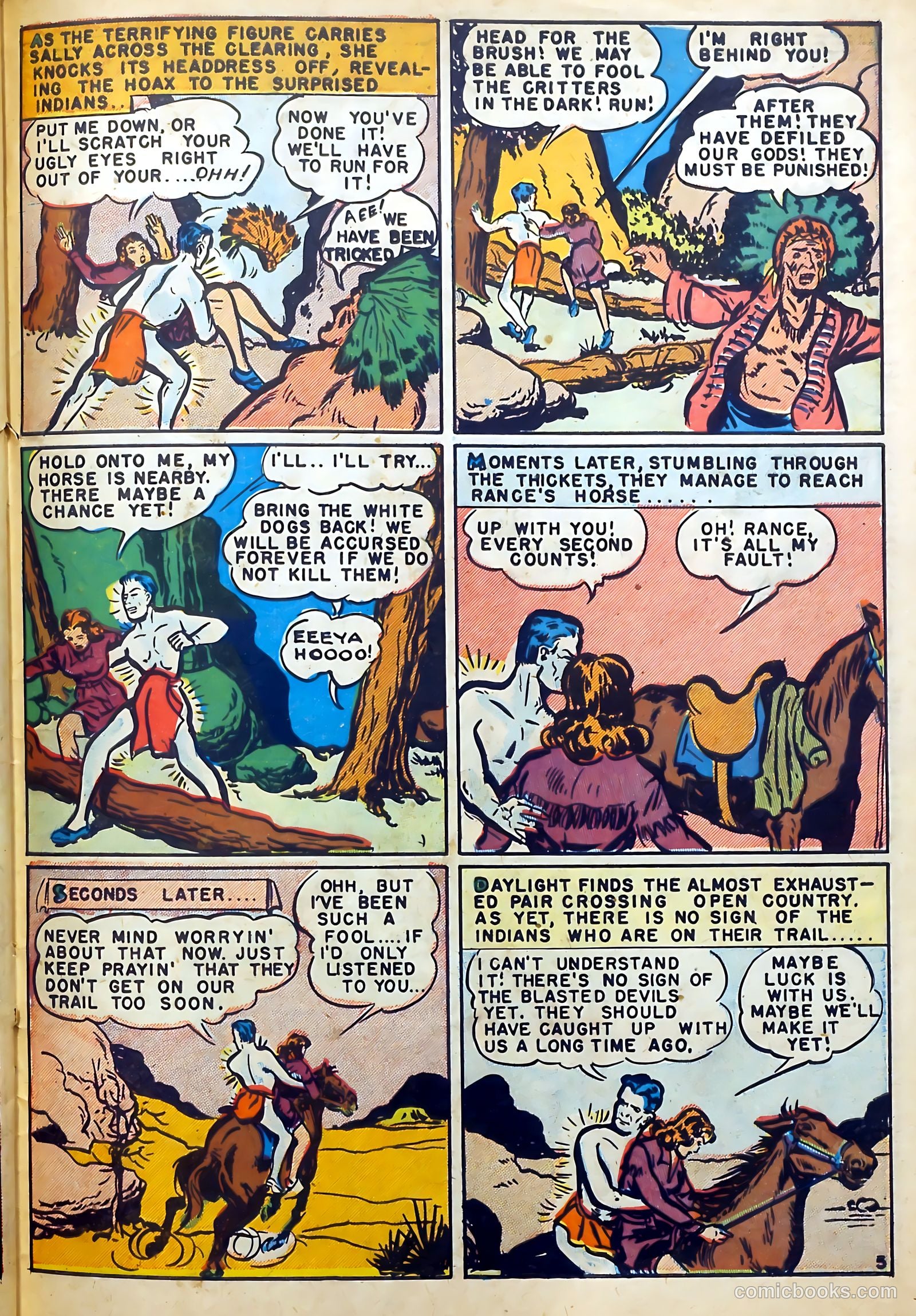 Indian Fighter #1 (1950) — page 31 of 36