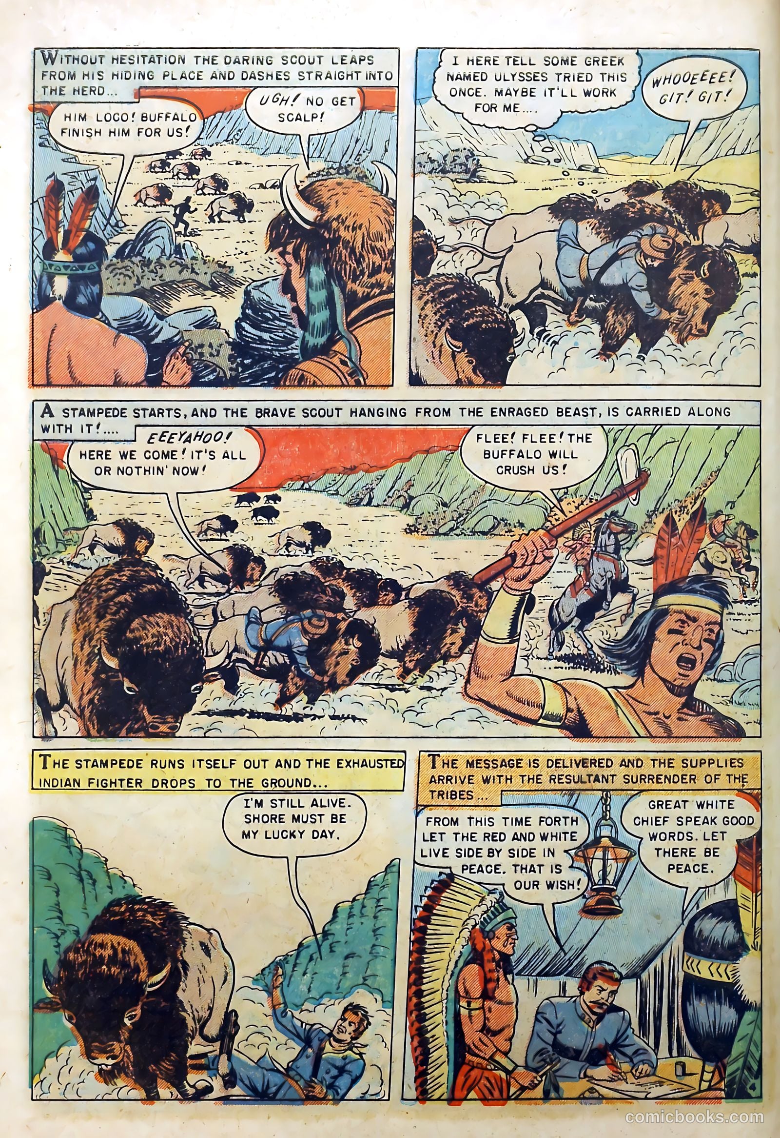 Indian Fighter #10 (1951) — page 6 of 36