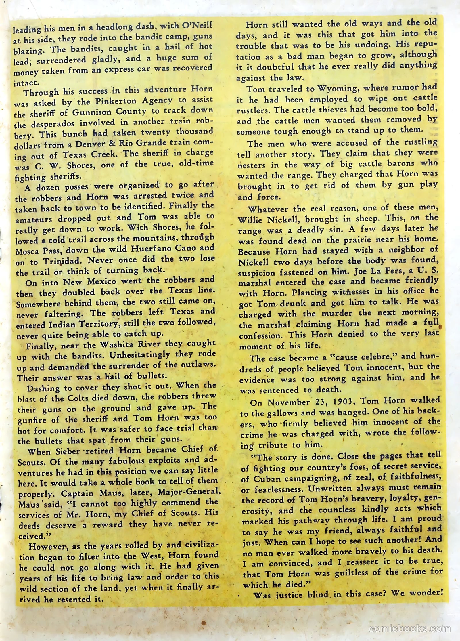 Indian Fighter #10 (1951) — page 19 of 36
