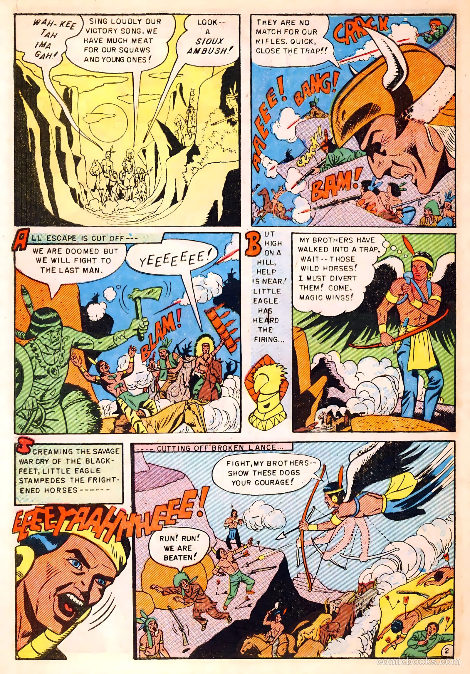 Indian Fighter #11 (1952) — page 28 of 36