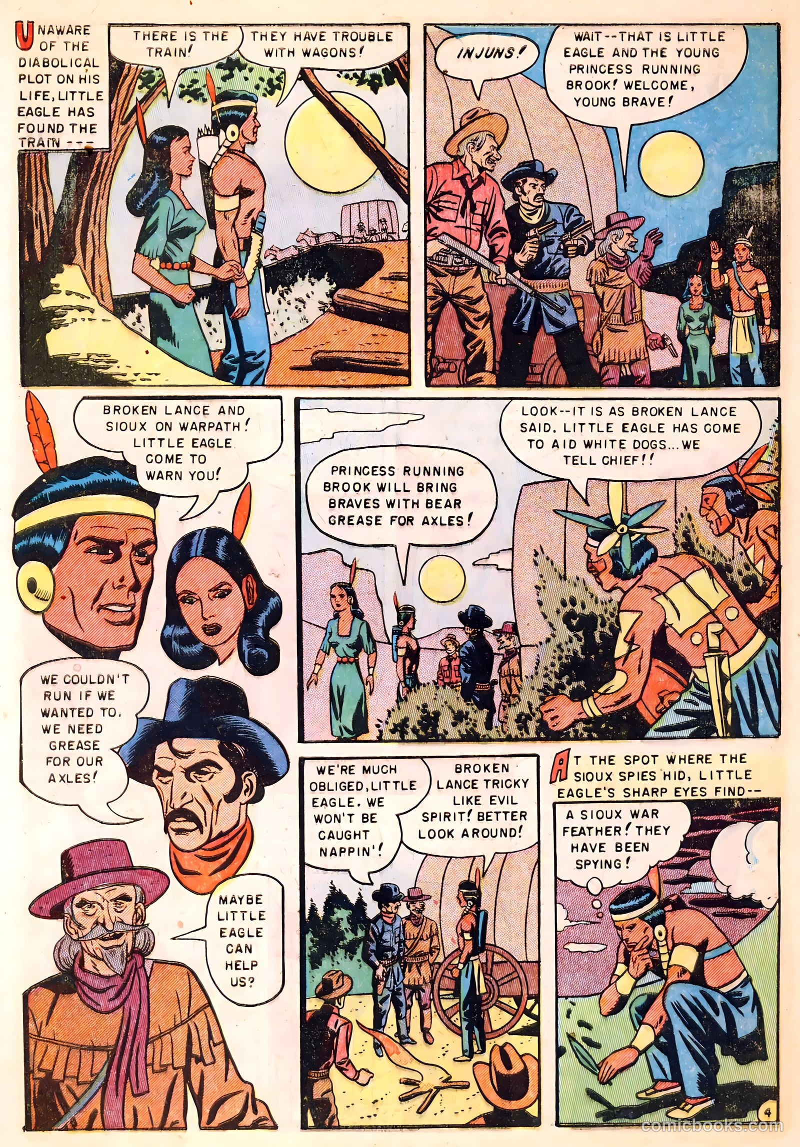 Indian Fighter #11 (1952) — page 30 of 36
