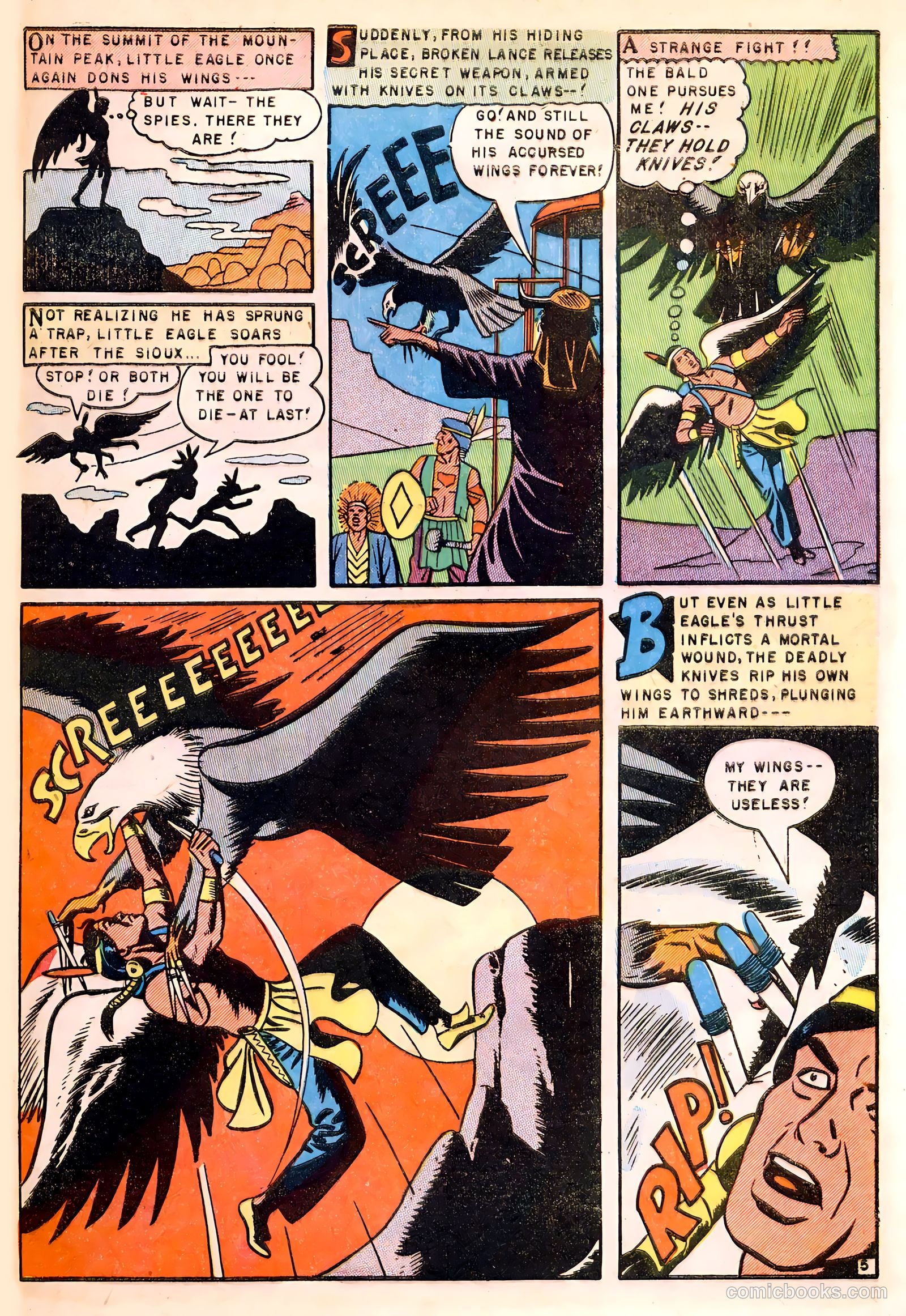 Indian Fighter #11 (1952) — page 31 of 36