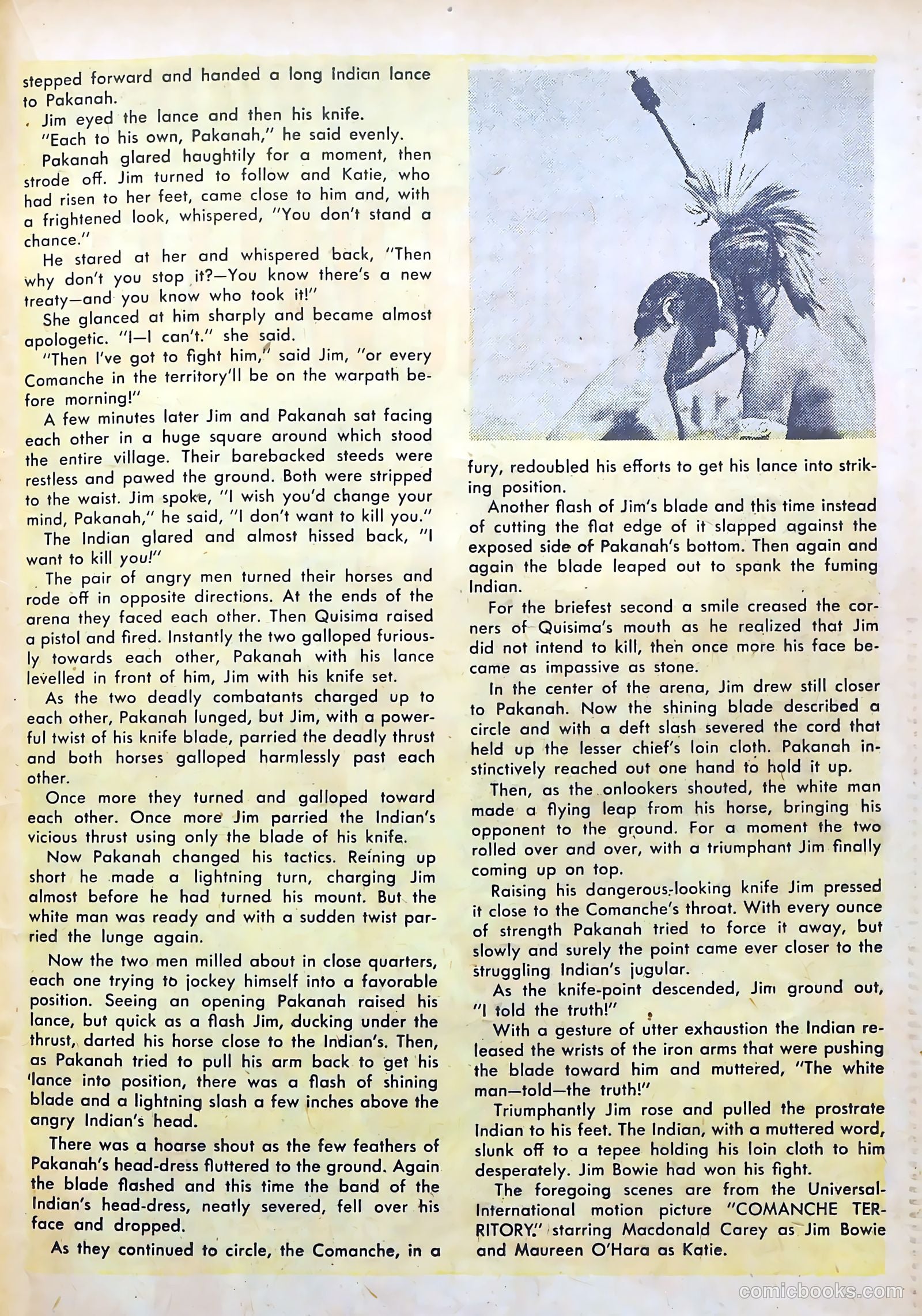 Indian Fighter #2 (1950) — page 19 of 36