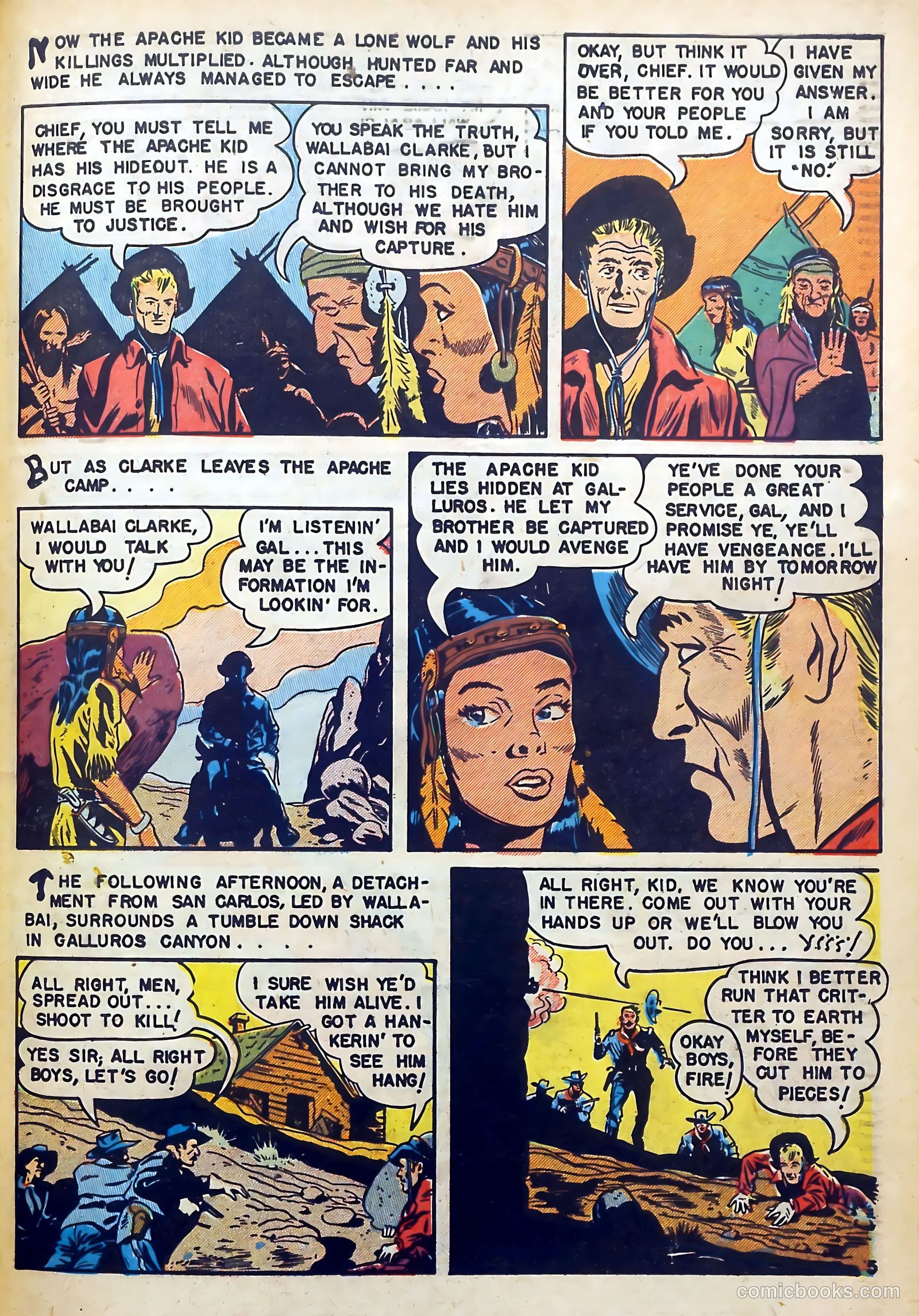 Indian Fighter #2 (1950) — page 31 of 36