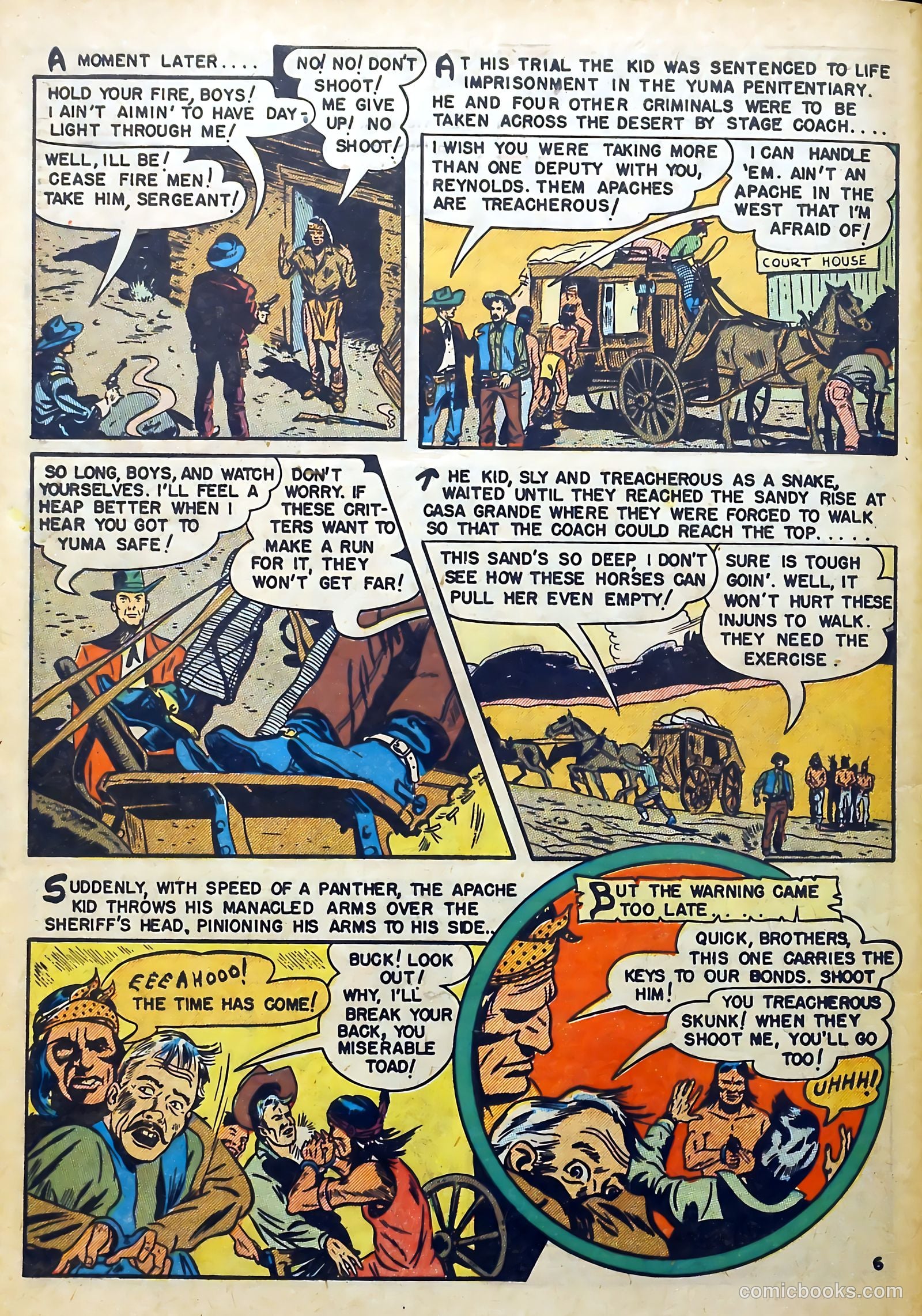 Indian Fighter #2 (1950) — page 32 of 36
