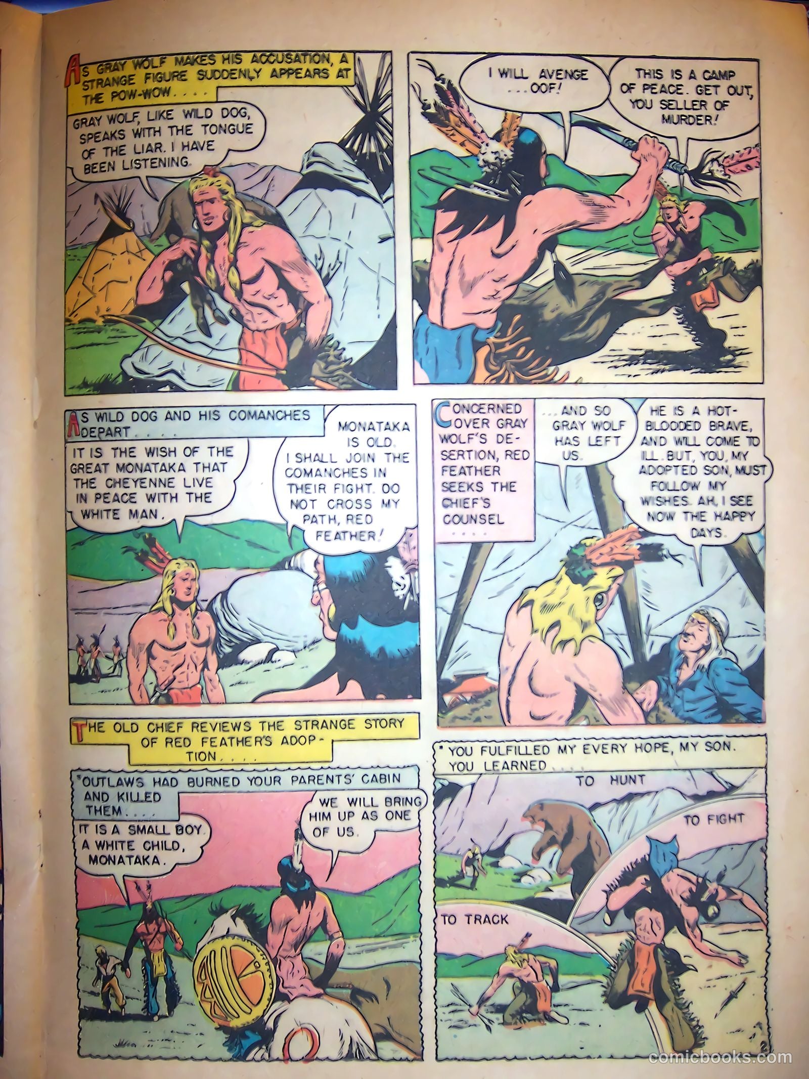 Indian Fighter #3 (1950) — page 21 of 36