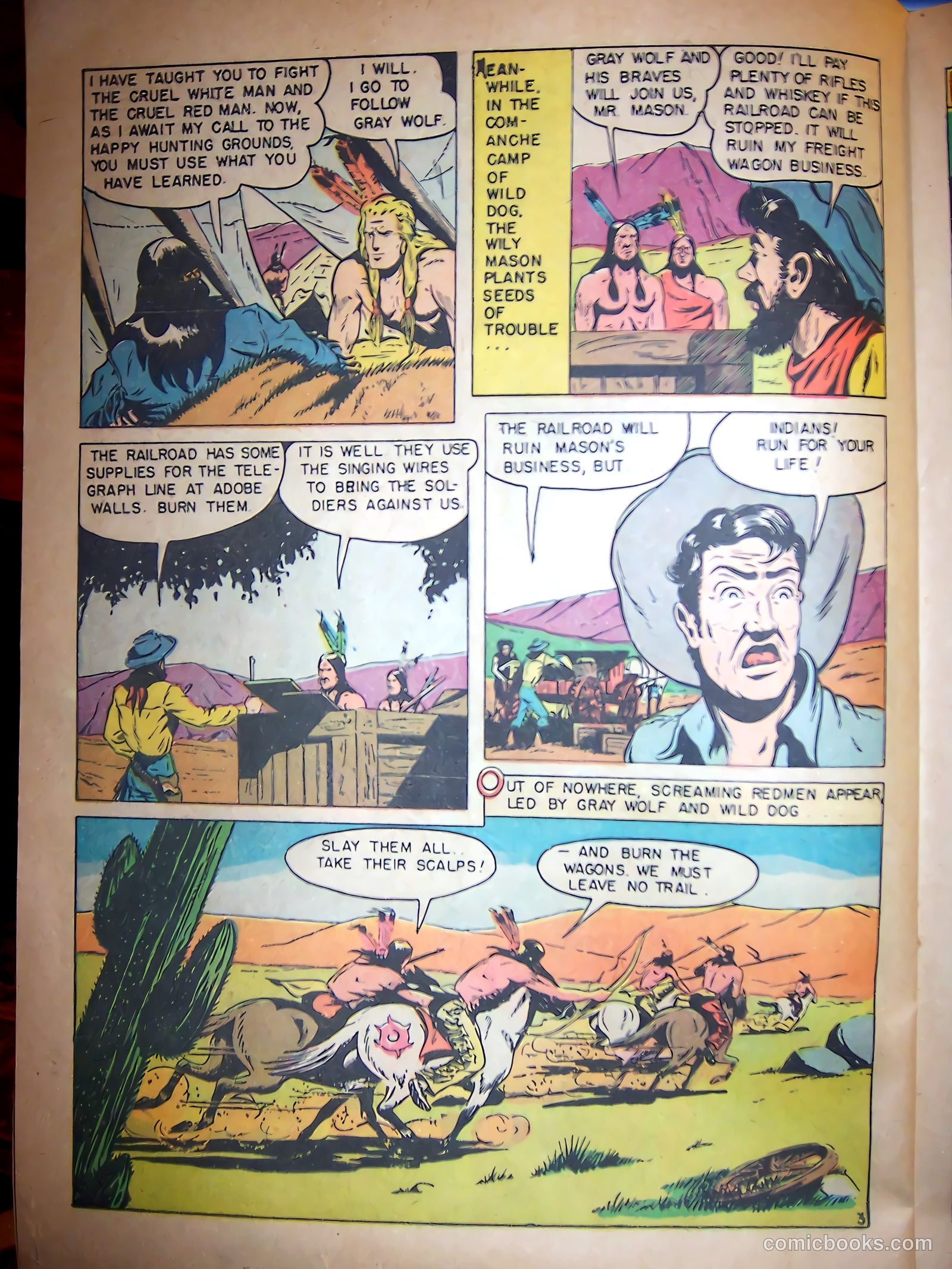 Indian Fighter #3 (1950) — page 22 of 36