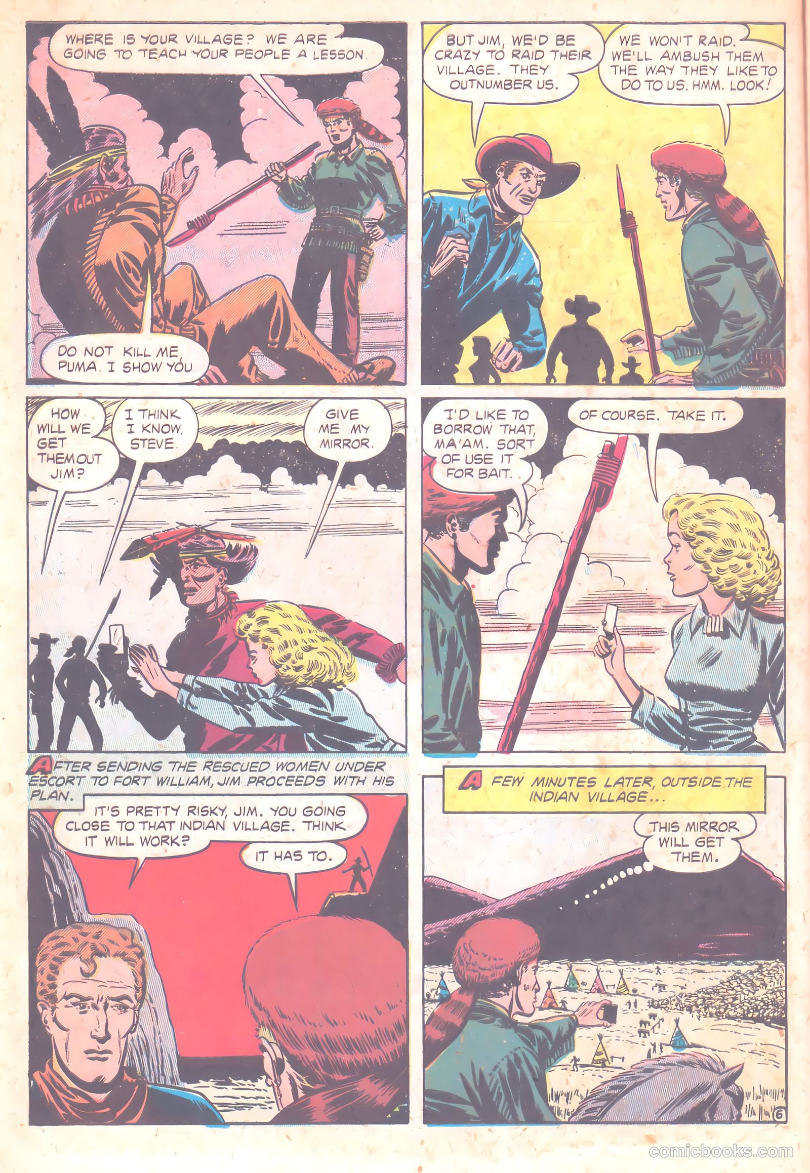 Indian Fighter #4 (1950) — page 8 of 36
