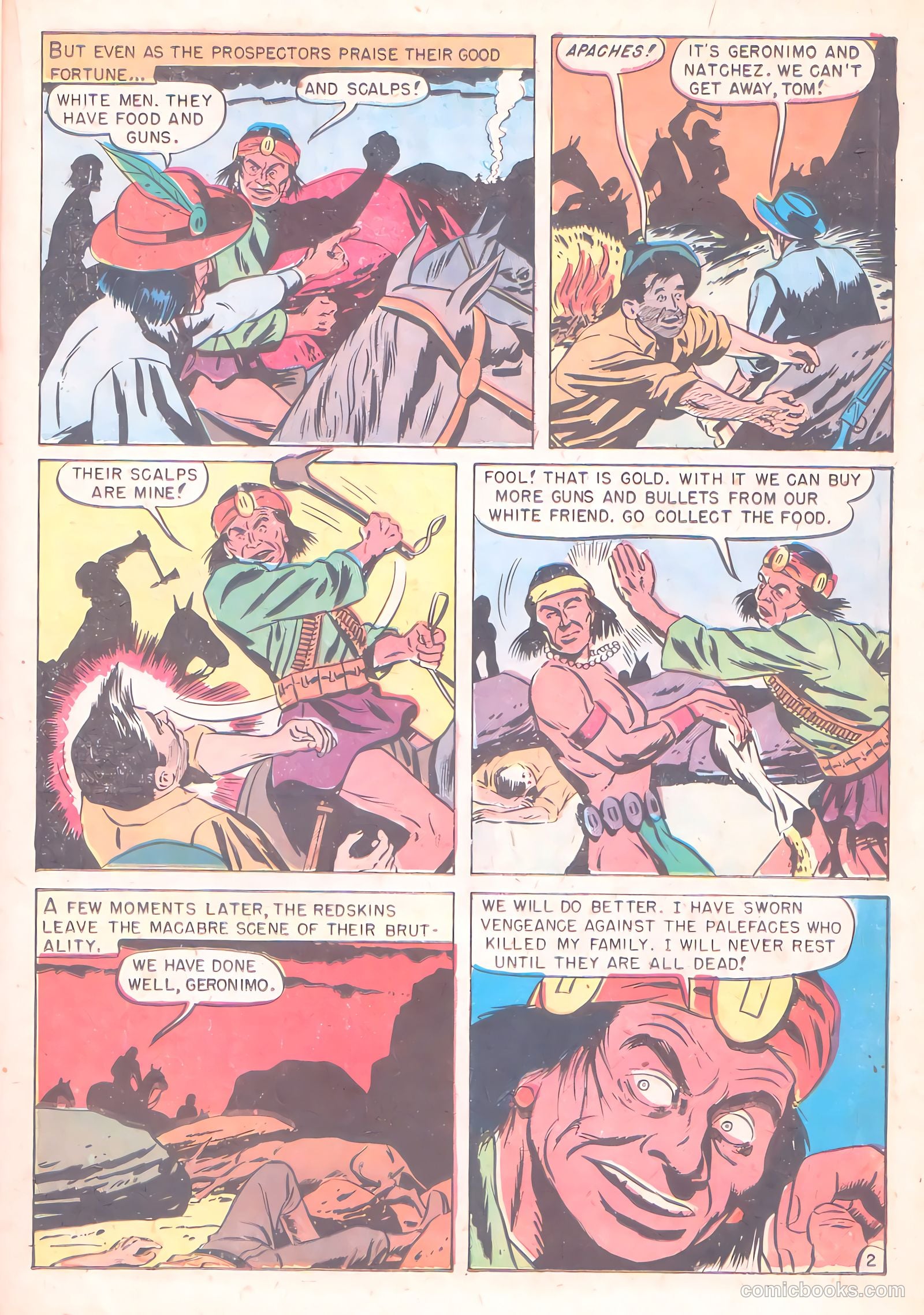 Indian Fighter #4 (1950) — page 21 of 36