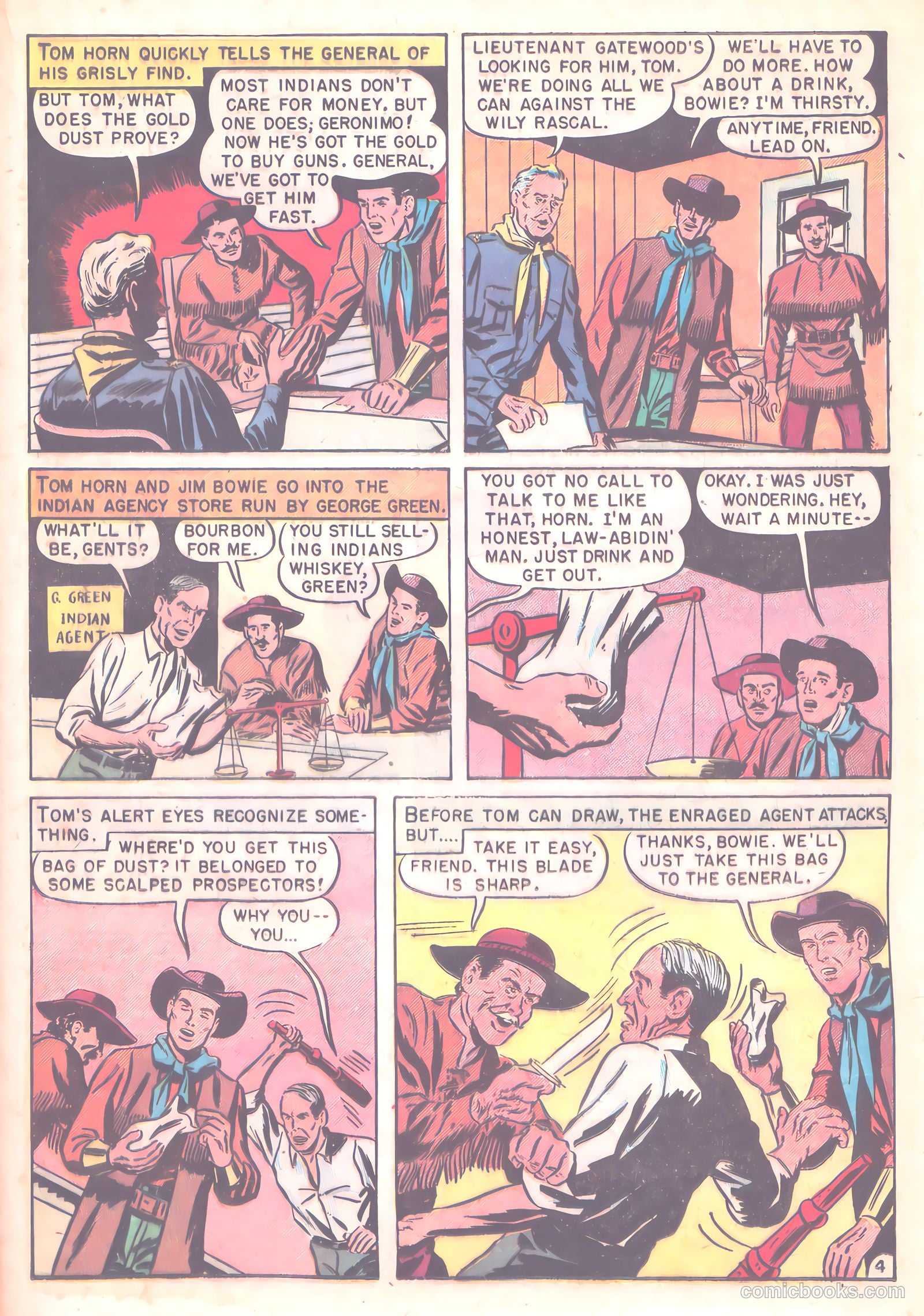 Indian Fighter #4 (1950) — page 23 of 36