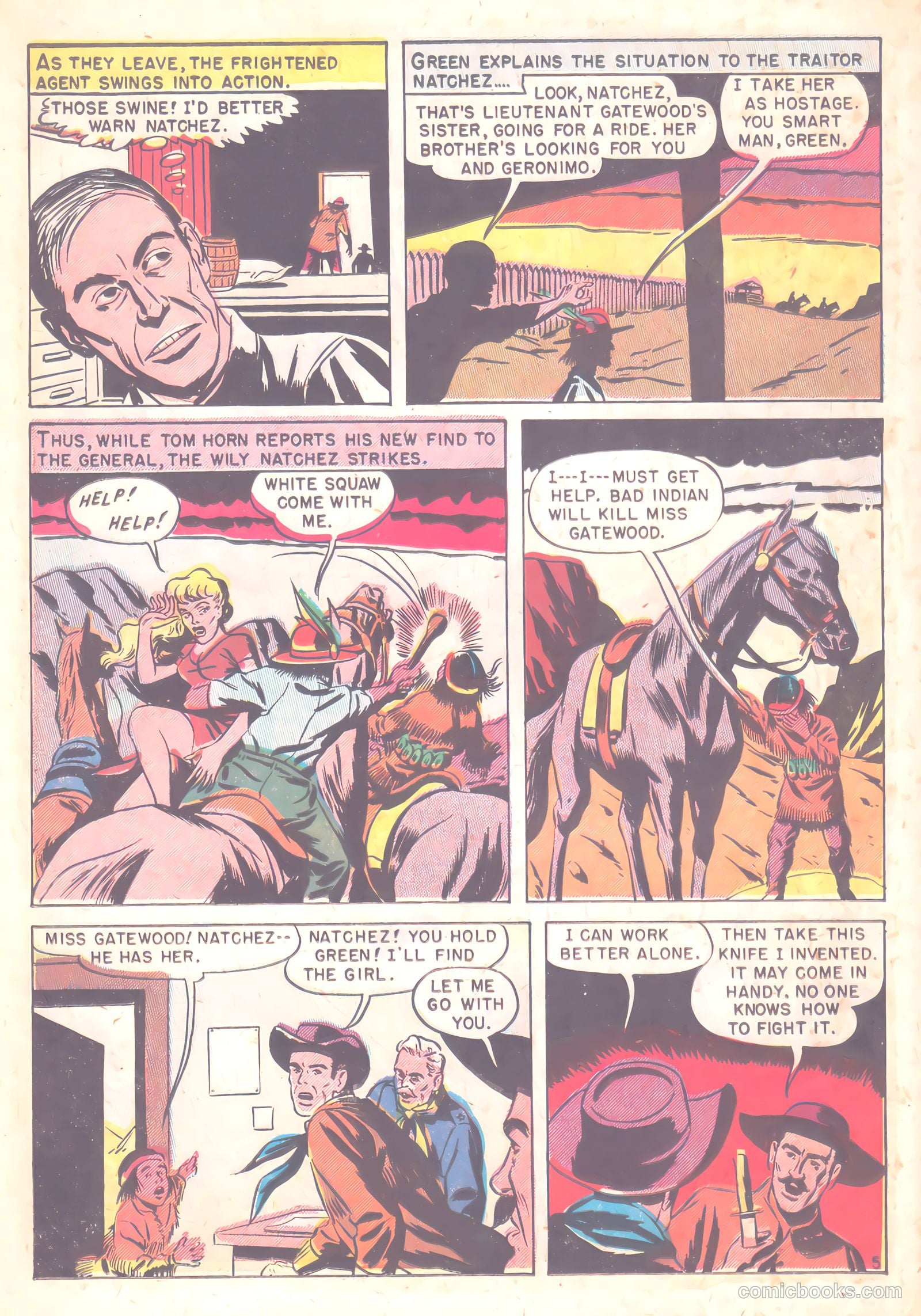 Indian Fighter #4 (1950) — page 24 of 36