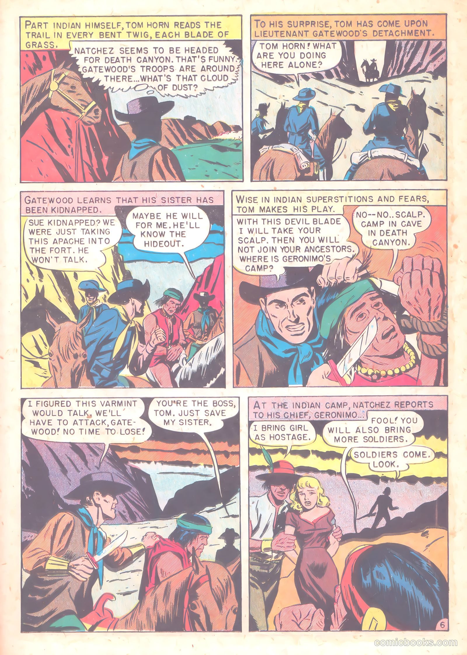 Indian Fighter #4 (1950) — page 25 of 36