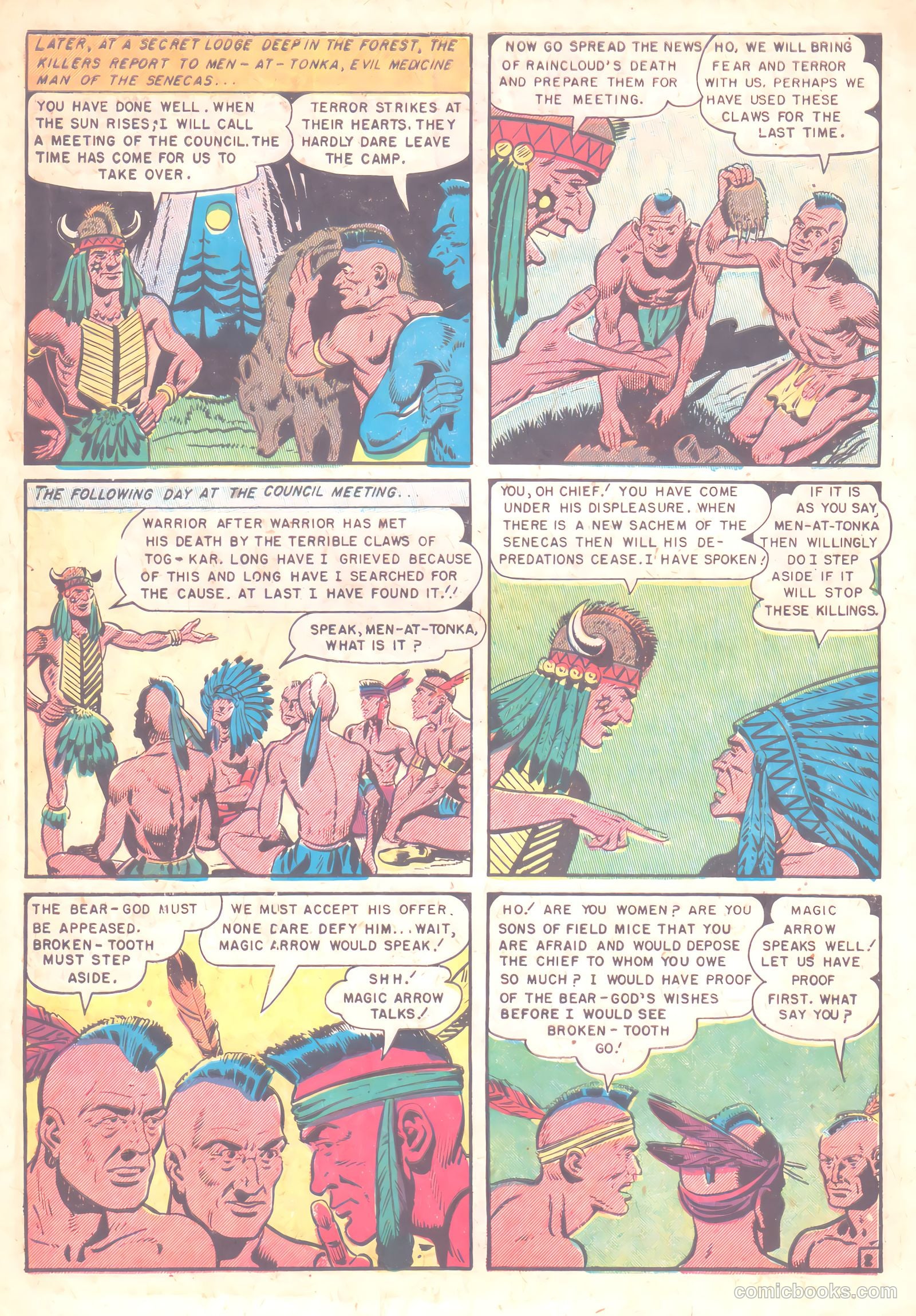 Indian Fighter #4 (1950) — page 28 of 36