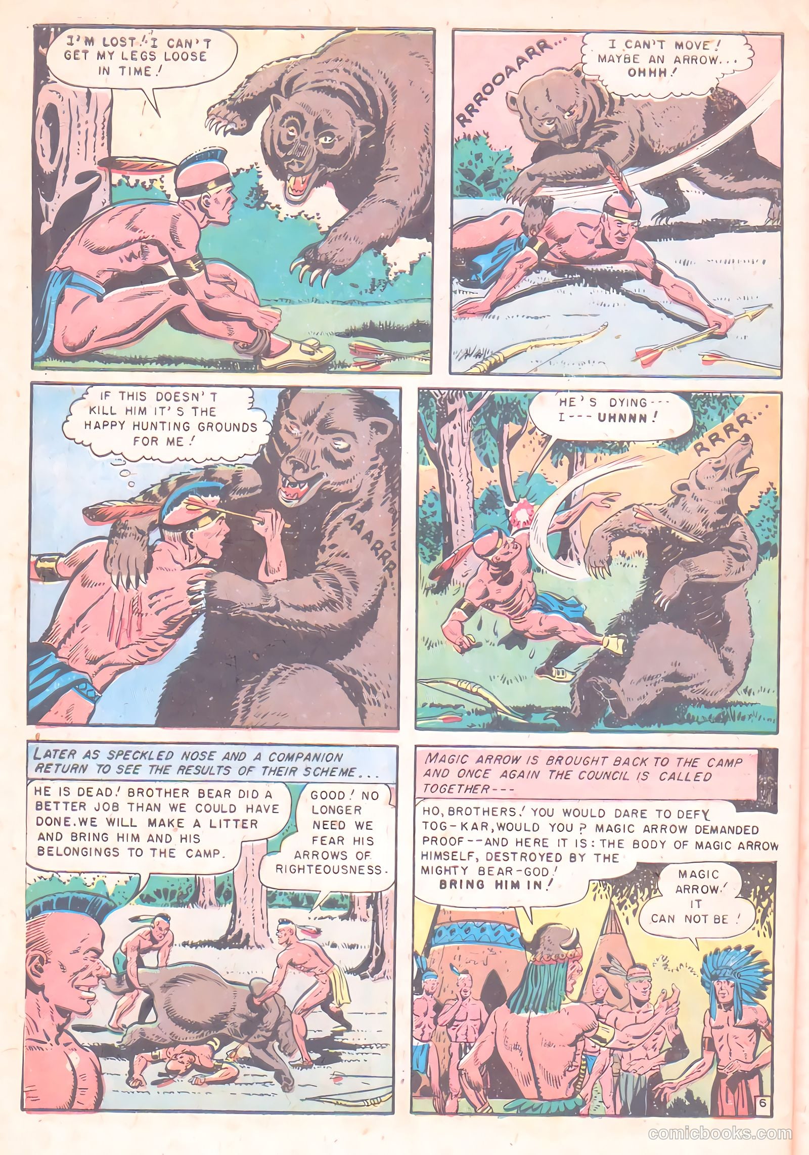 Indian Fighter #4 (1950) — page 32 of 36