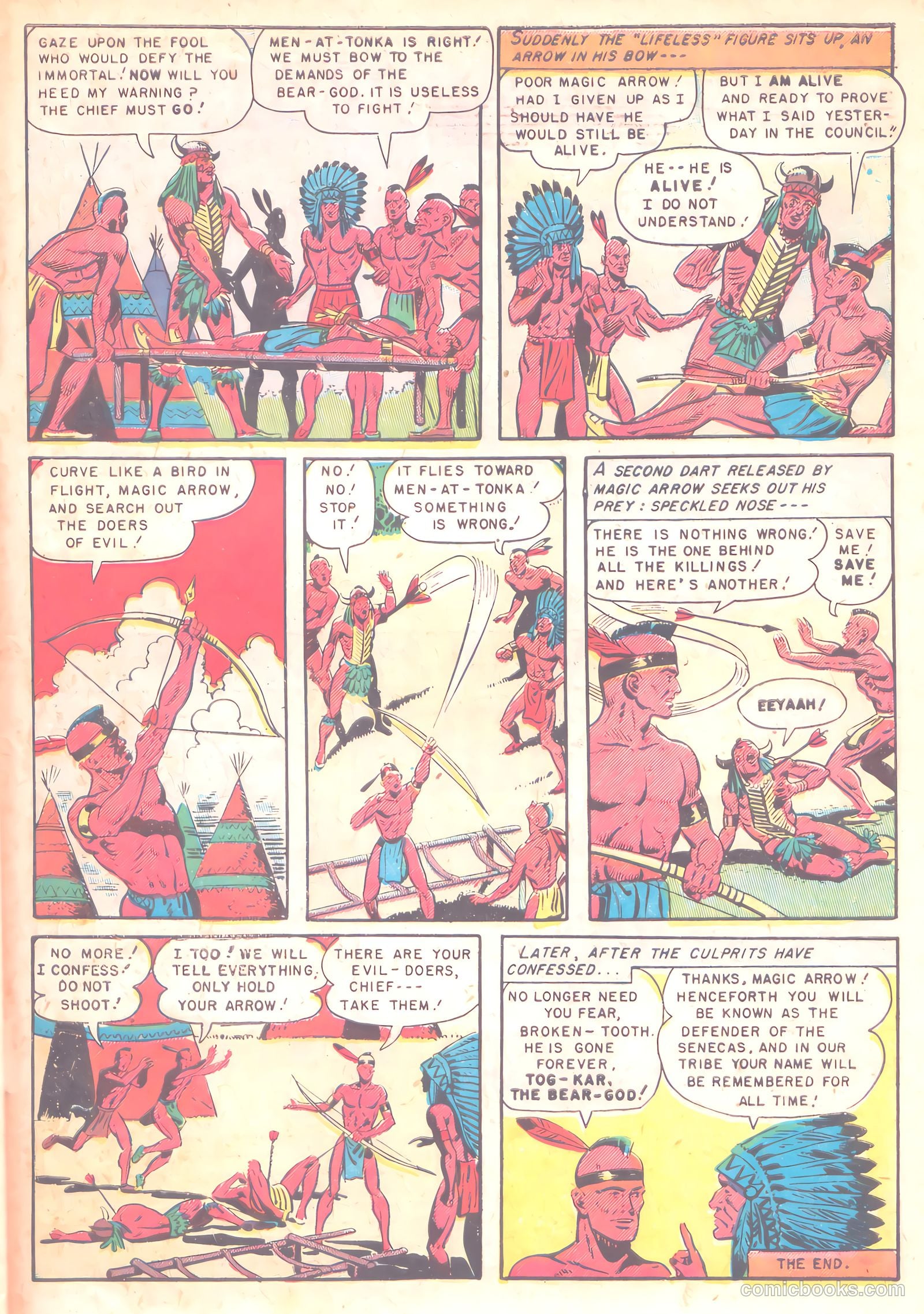 Indian Fighter #4 (1950) — page 33 of 36
