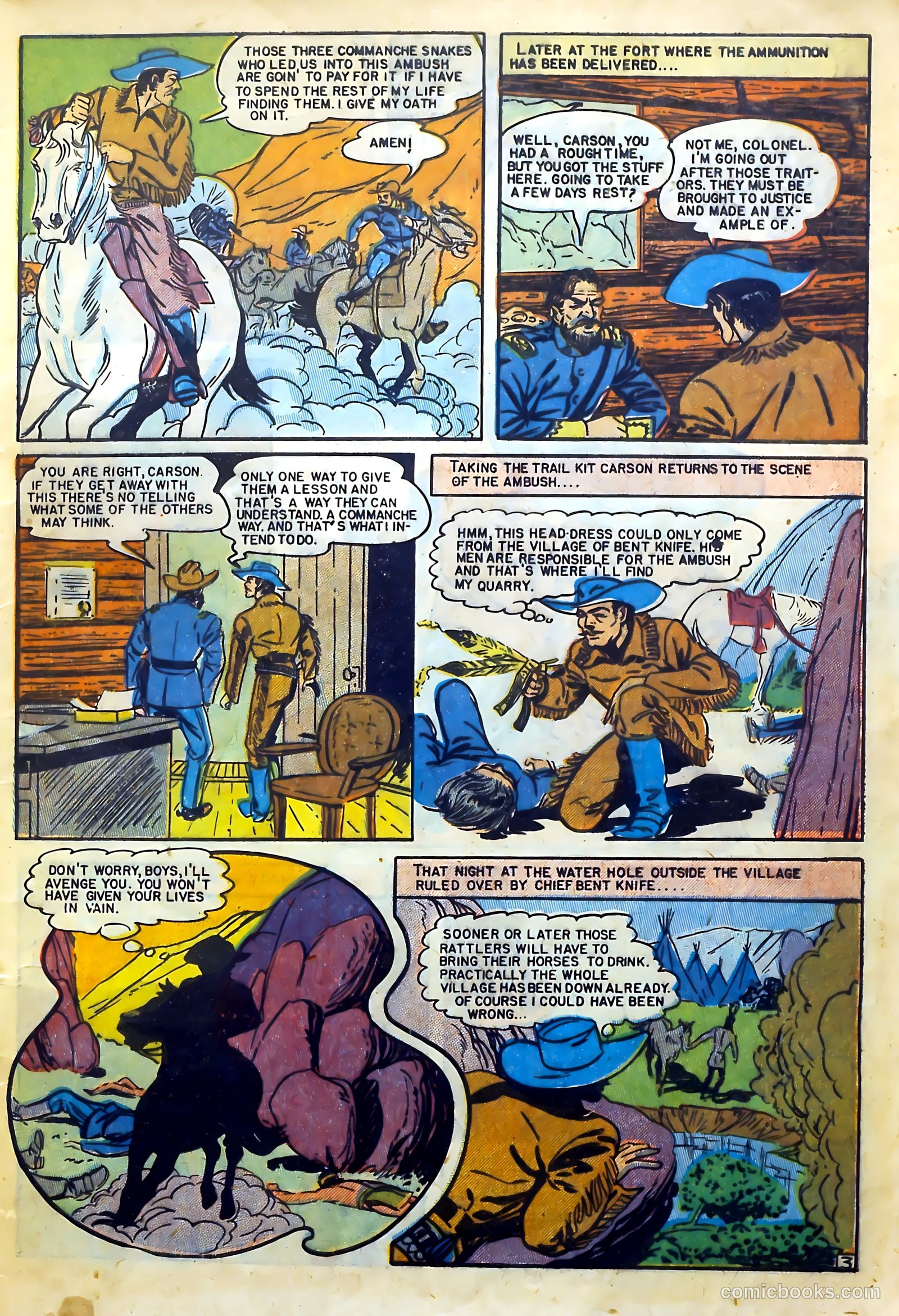 Indian Fighter #5 (1951) — page 5 of 36