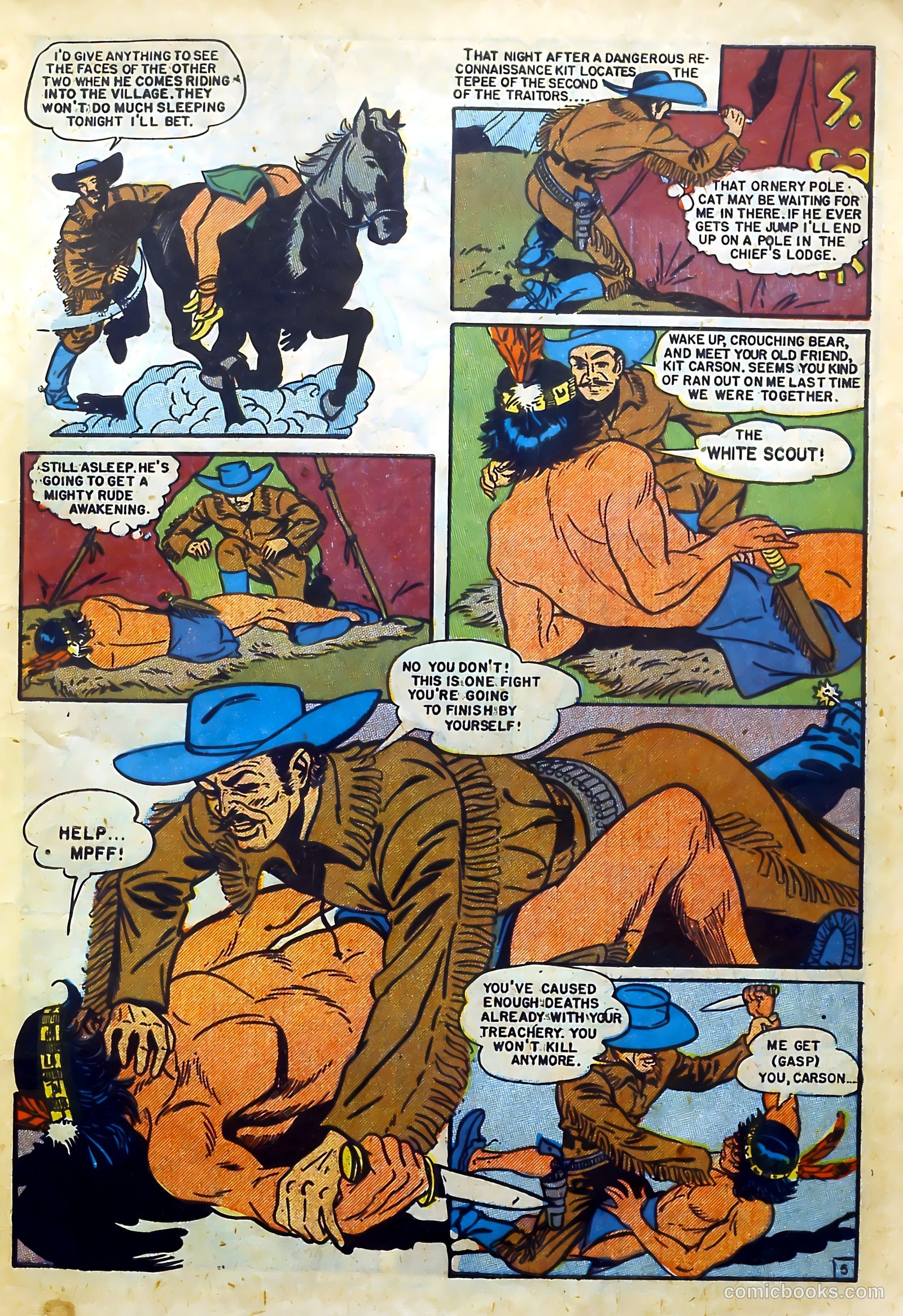 Indian Fighter #5 (1951) — page 7 of 36