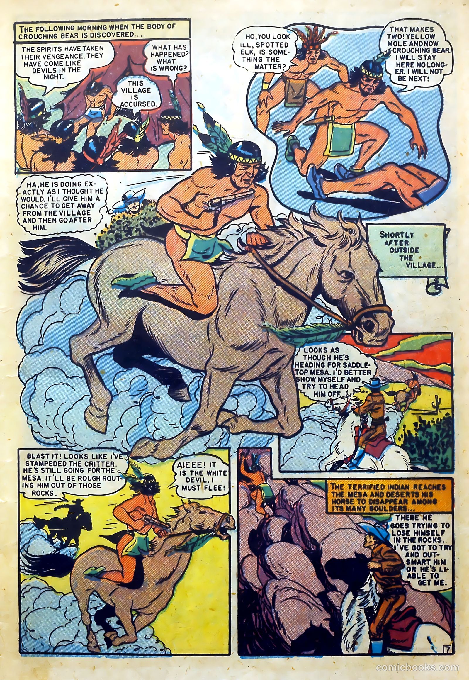 Indian Fighter #5 (1951) — page 9 of 36