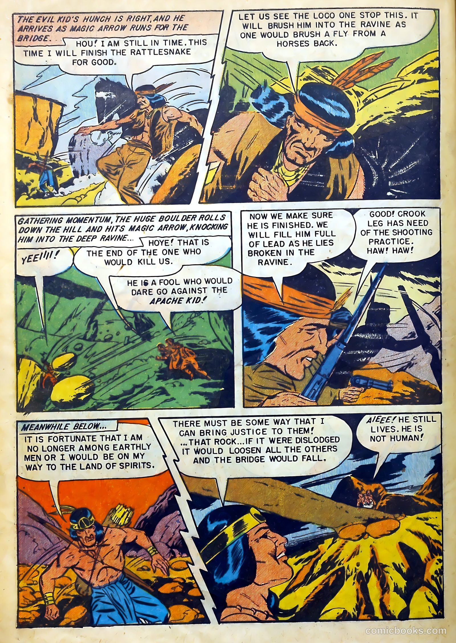 Indian Fighter #5 (1951) — page 32 of 36