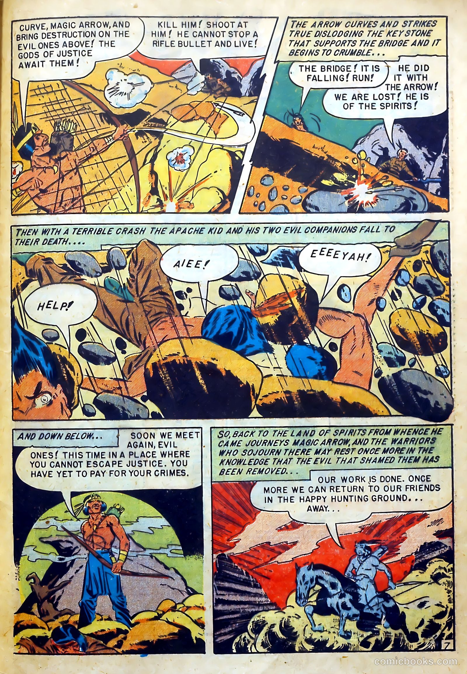 Indian Fighter #5 (1951) — page 33 of 36