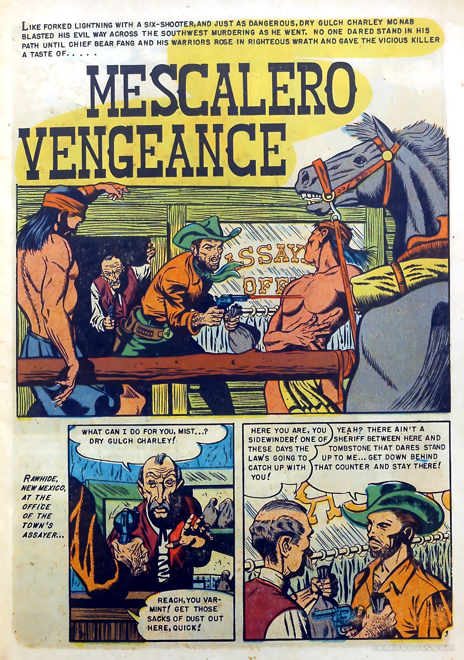 Indian Fighter #6 (1951) — page 11 of 36