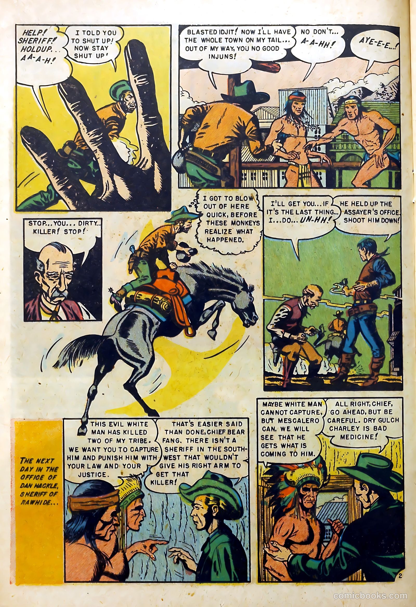 Indian Fighter #6 (1951) — page 12 of 36