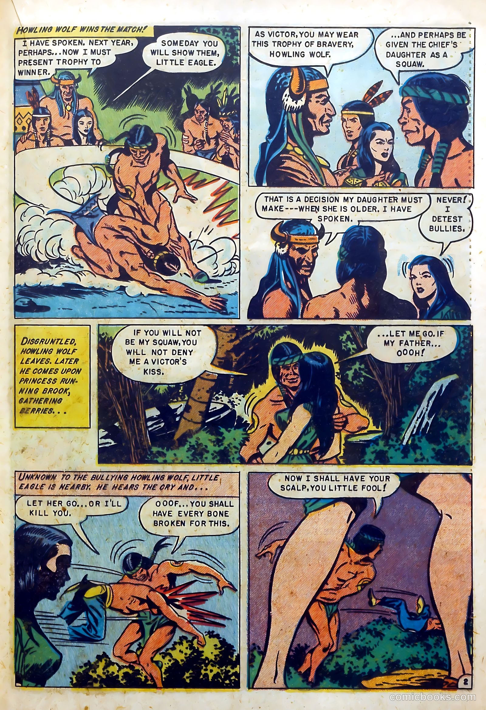 Indian Fighter #6 (1951) — page 21 of 36
