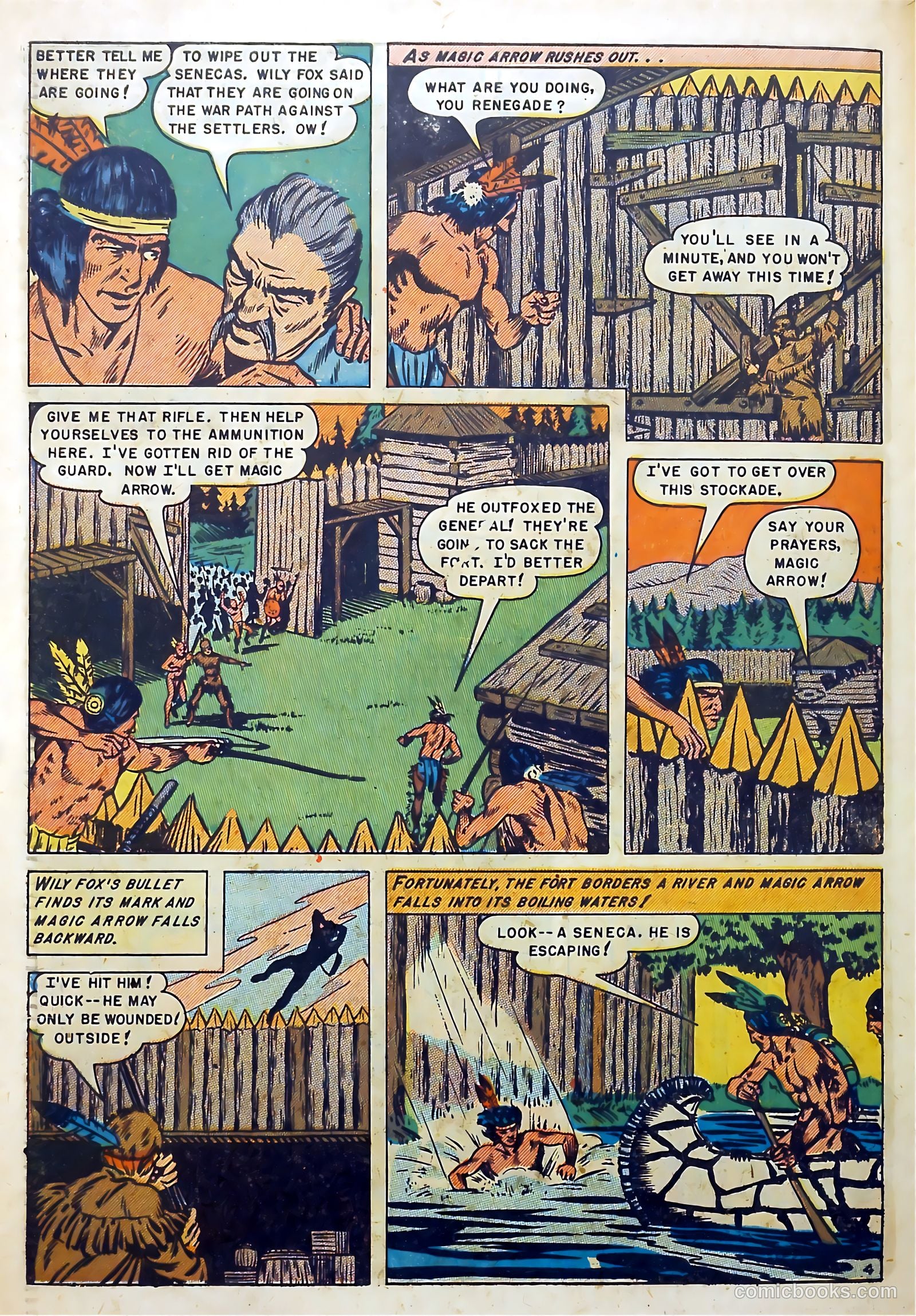 Indian Fighter #6 (1951) — page 30 of 36